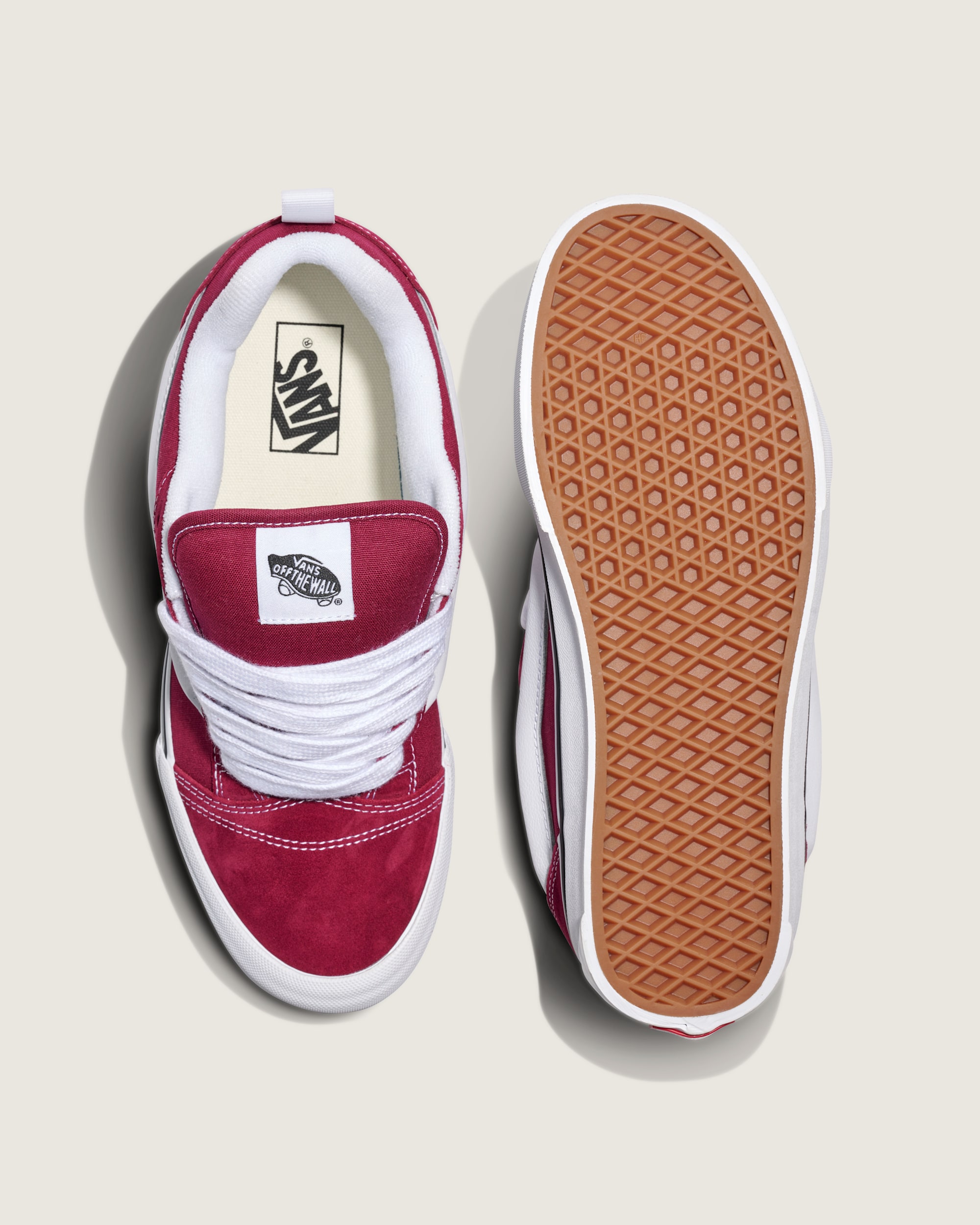 Knu Skool Shoe VANS Rhododendron Red ALT2