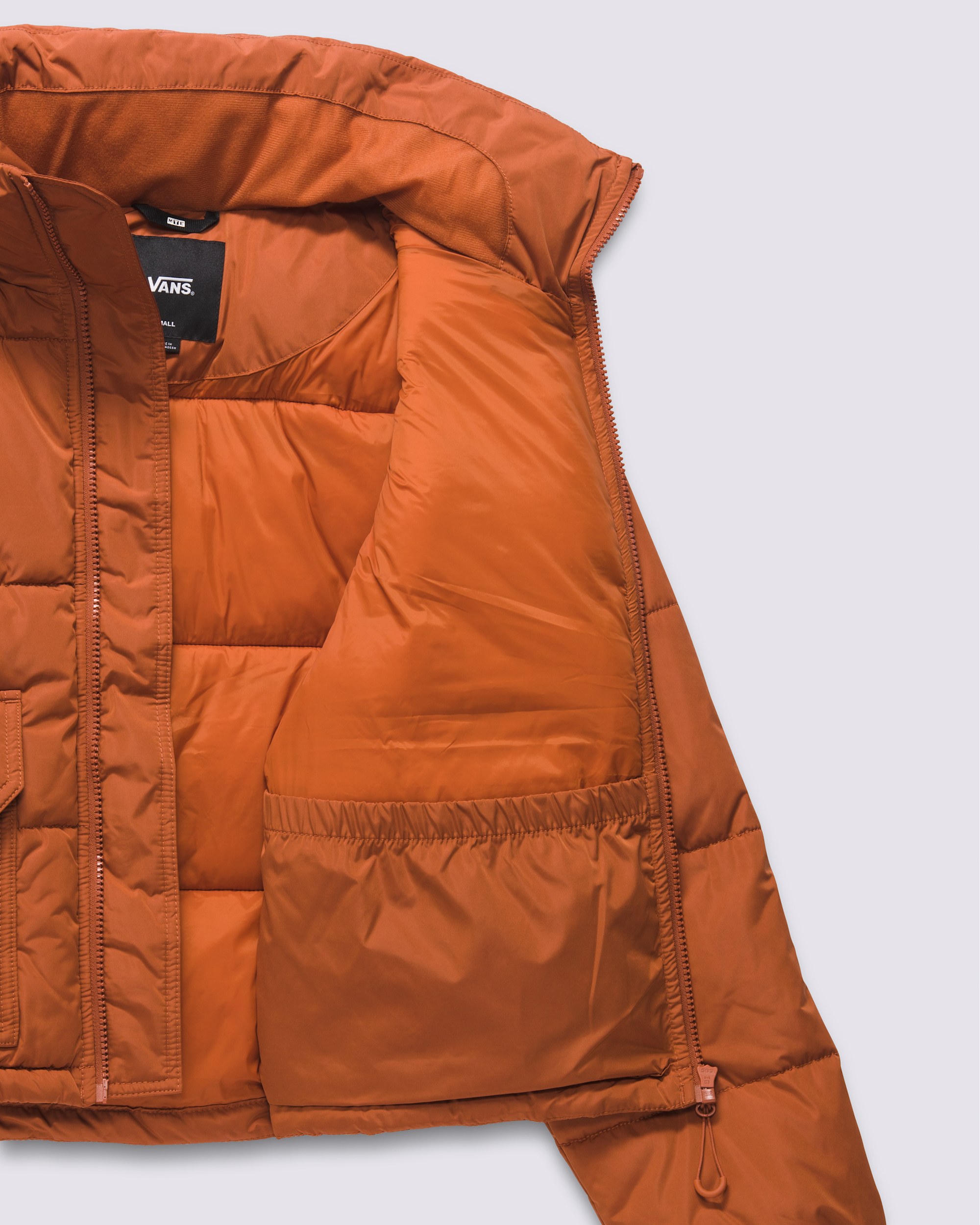 Aubrey Primaloft Puffer Jacket VANS Auburn Orange ALT3