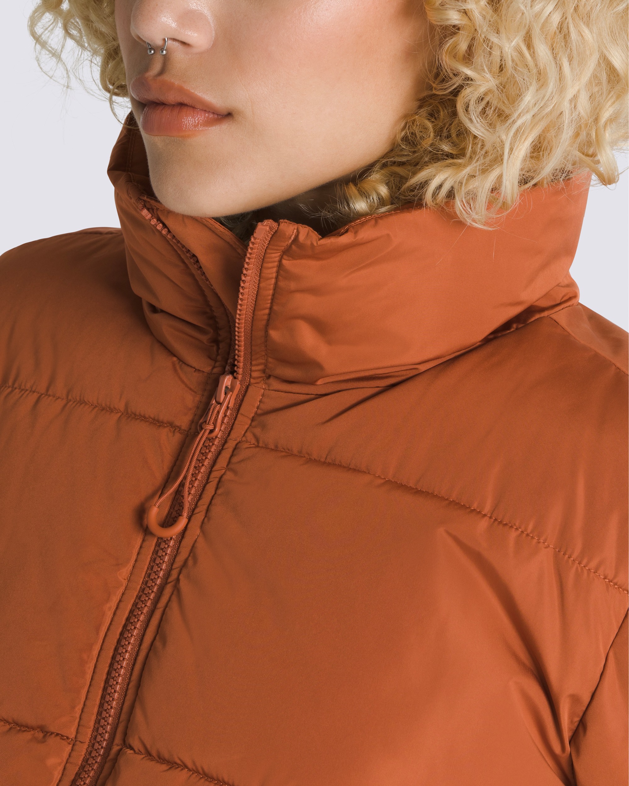 Aubrey Primaloft Puffer Jacket VANS Auburn Orange ALT2