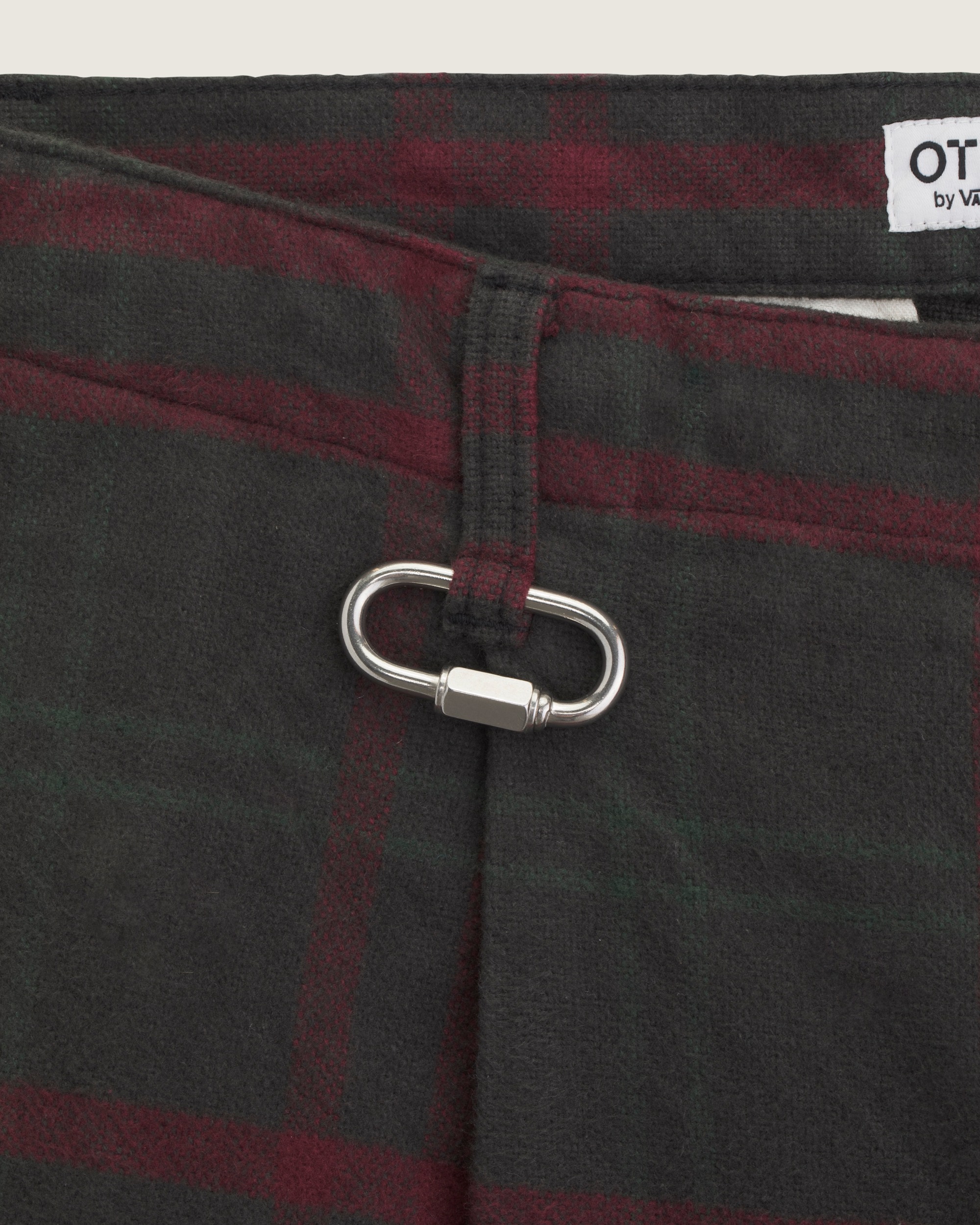 OTW Cruise Pleated Pants VANS Black  Red ALT3