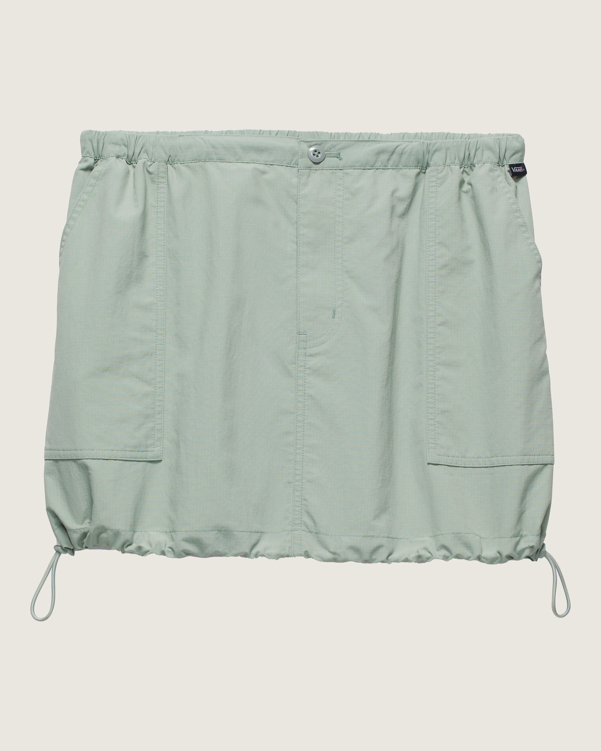 Riley Nylon Mini Skirt VANS Iceberg Green HERO