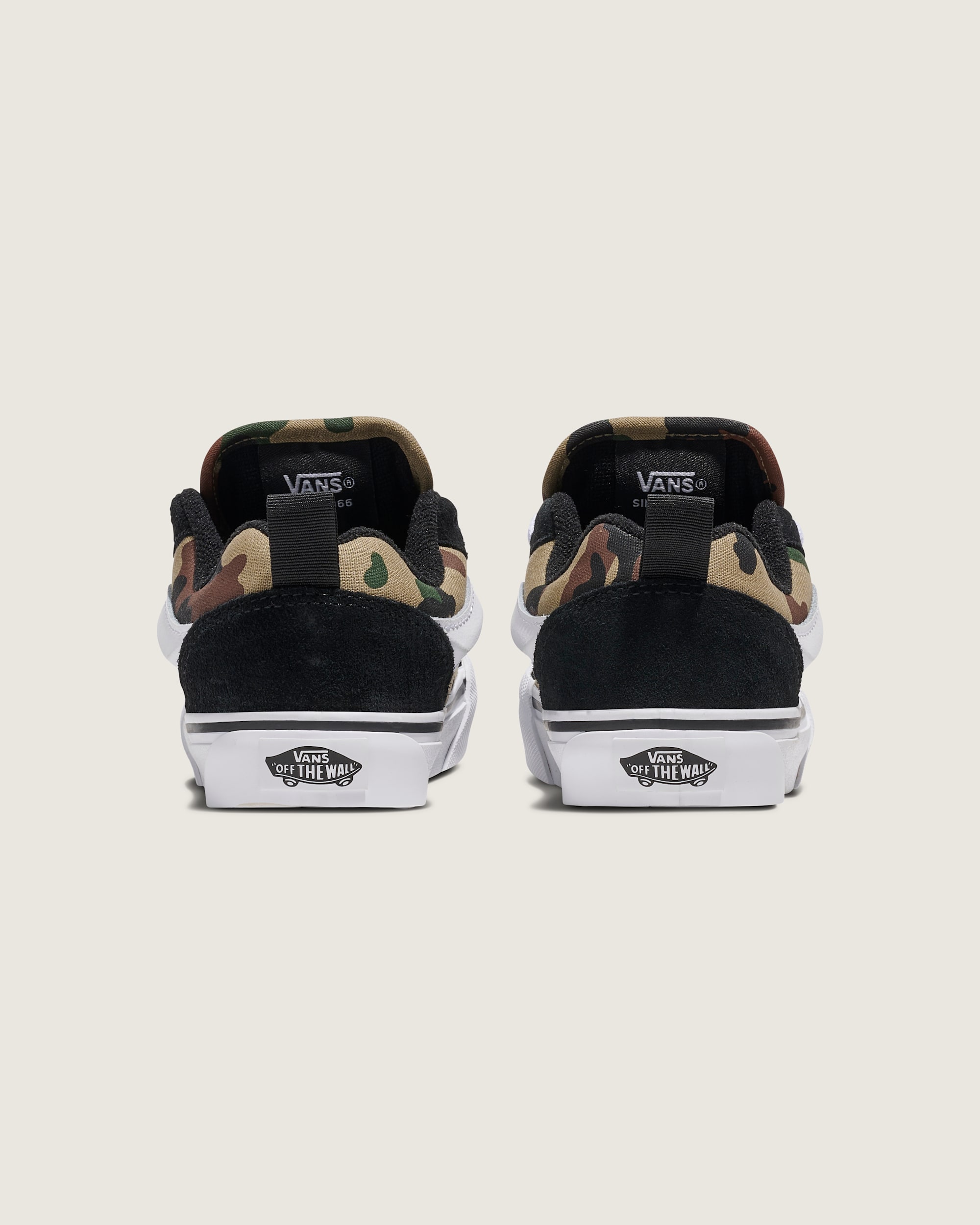 Little Kids Knu Skool Shoe VANS Camo Jungle Green ALT3