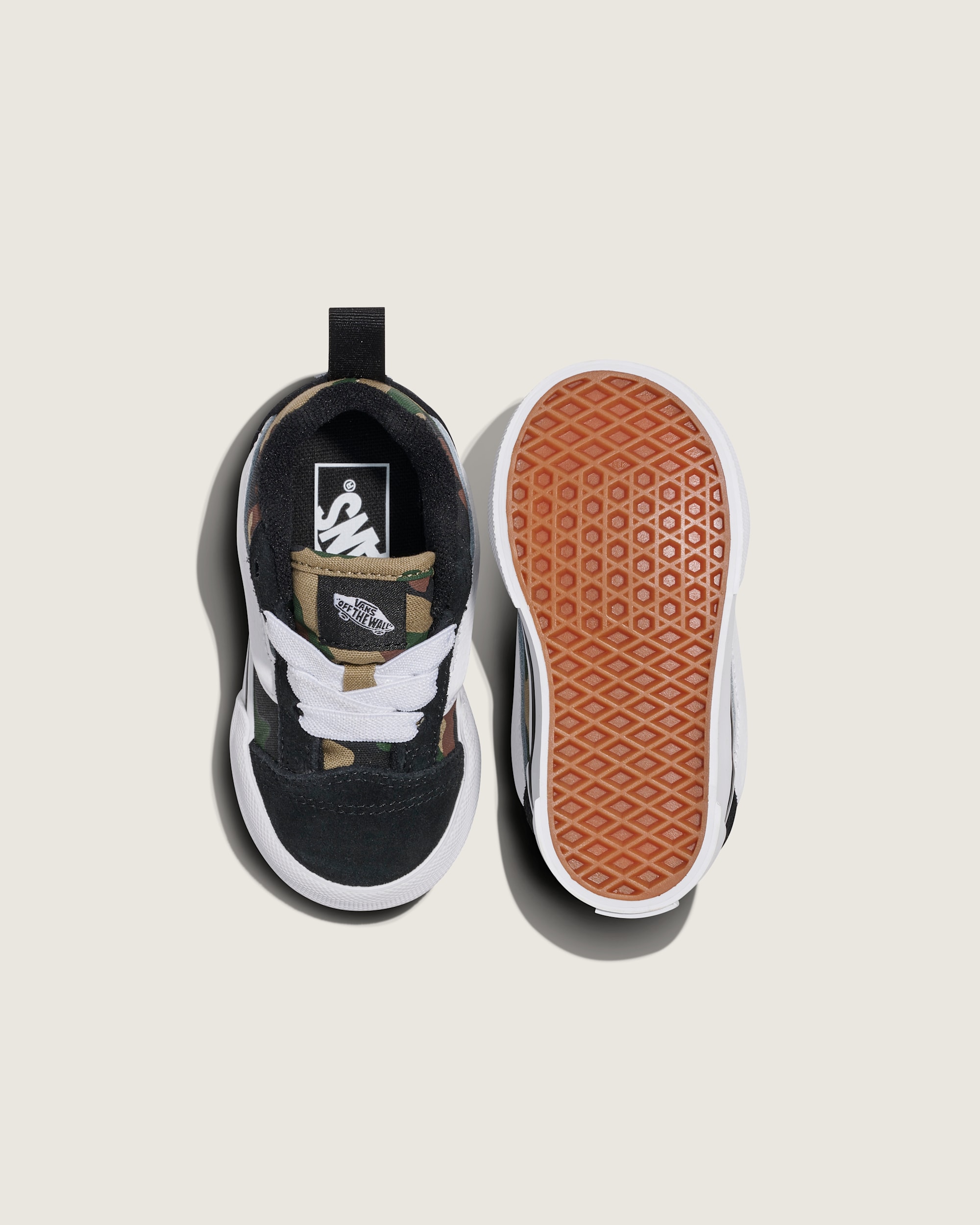 Toddler Knu Skool Shoe VANS Camo Jungle Green ALT2