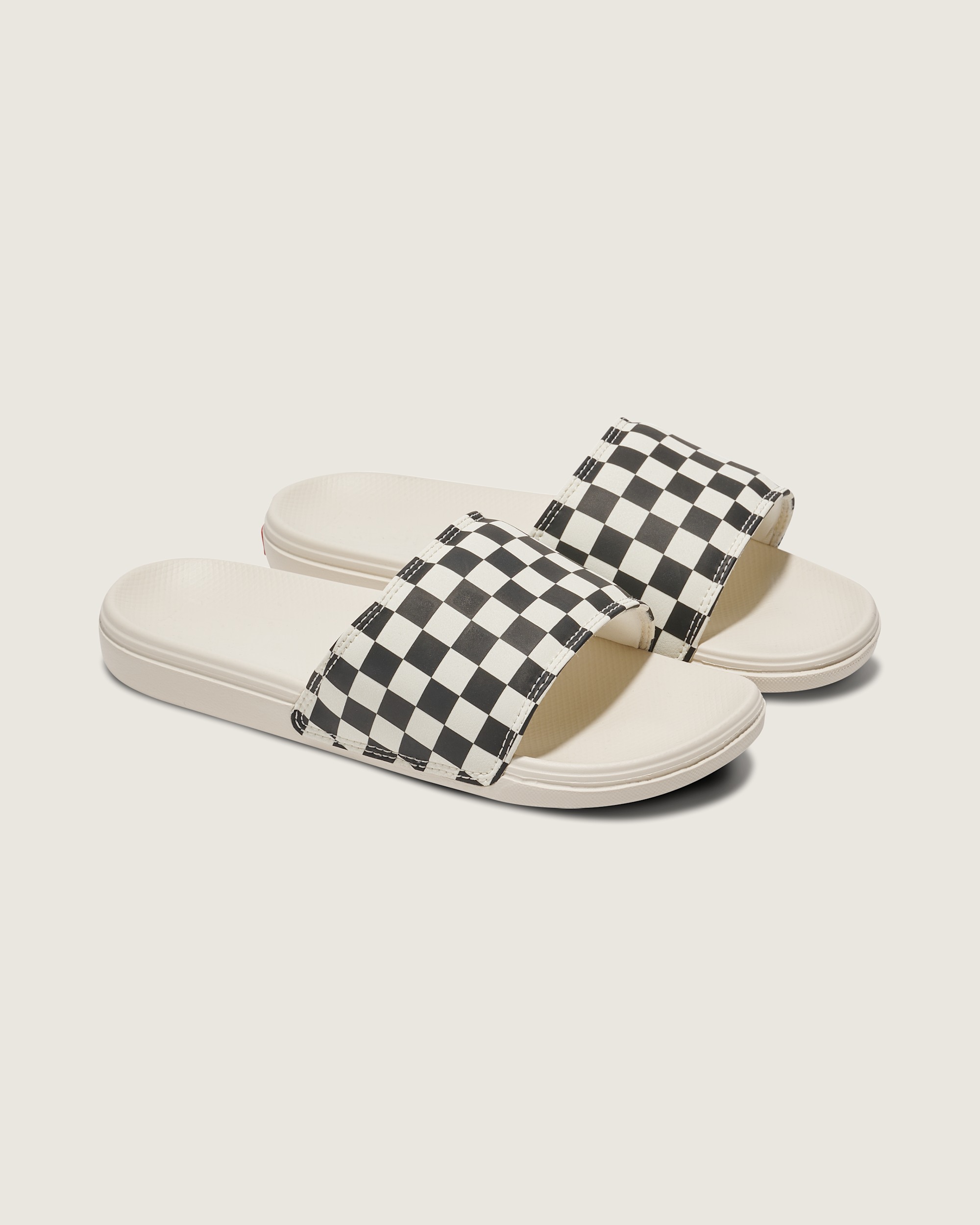 Womens La Costa Checkerboard Slide VANS Checkerboard Black  White ALT1