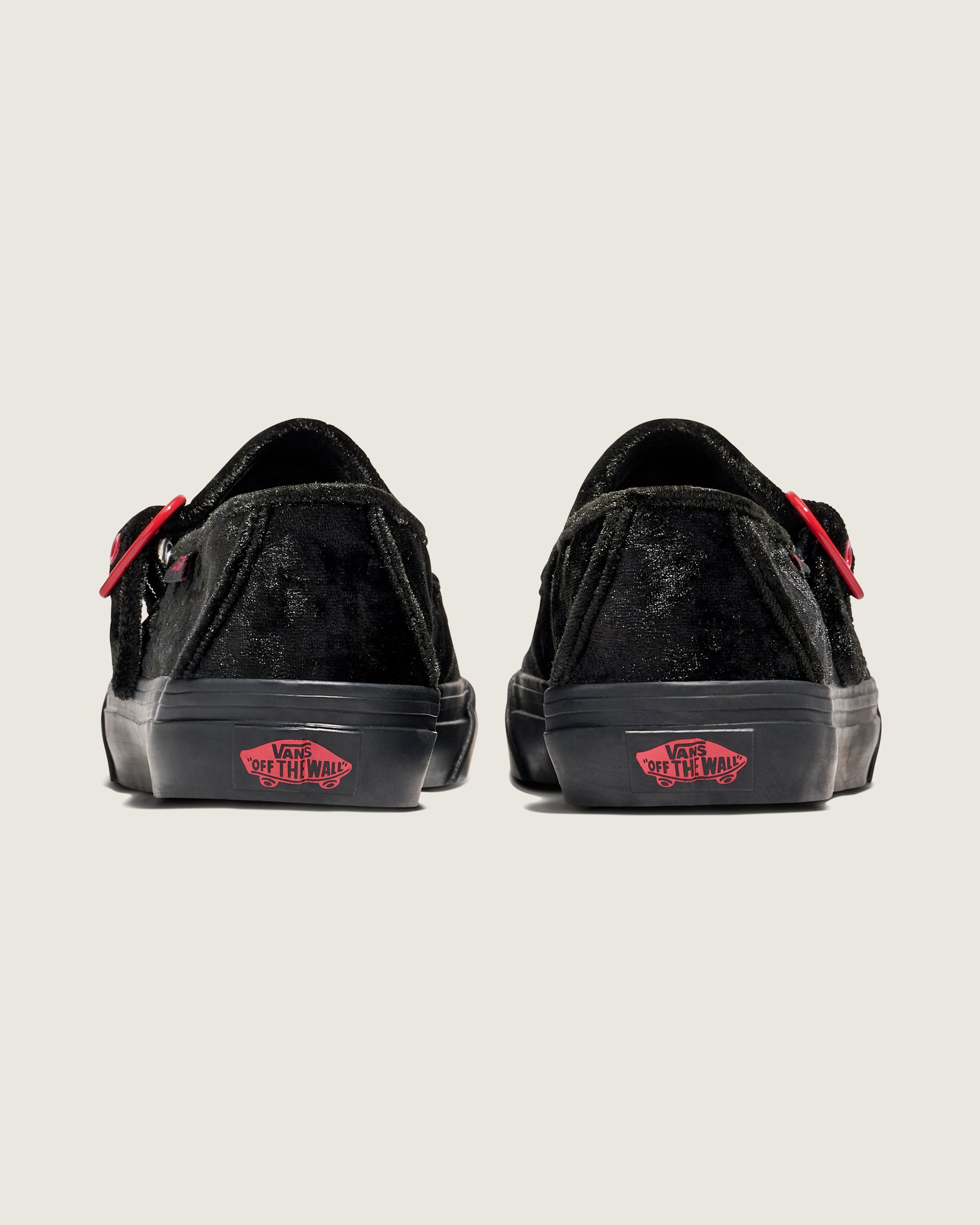 Mary Jane Shoe VANS Black  Red ALT3
