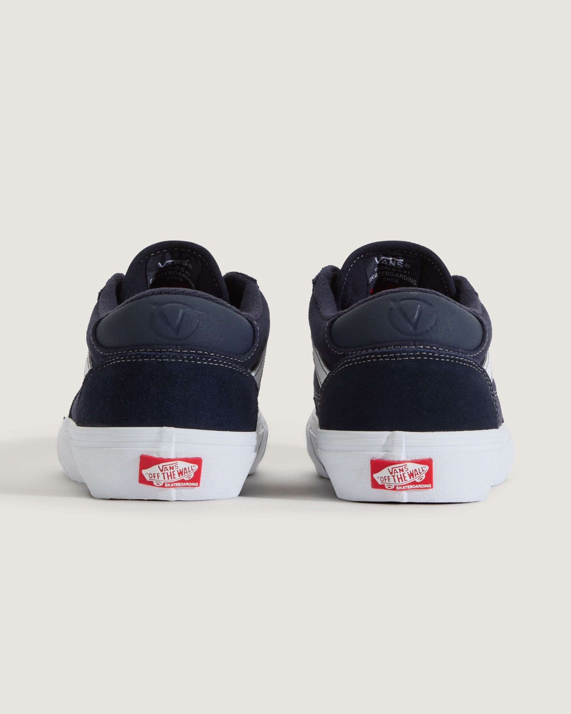 Skate Rowan Shoe VANS Navy Blue  White ALT3