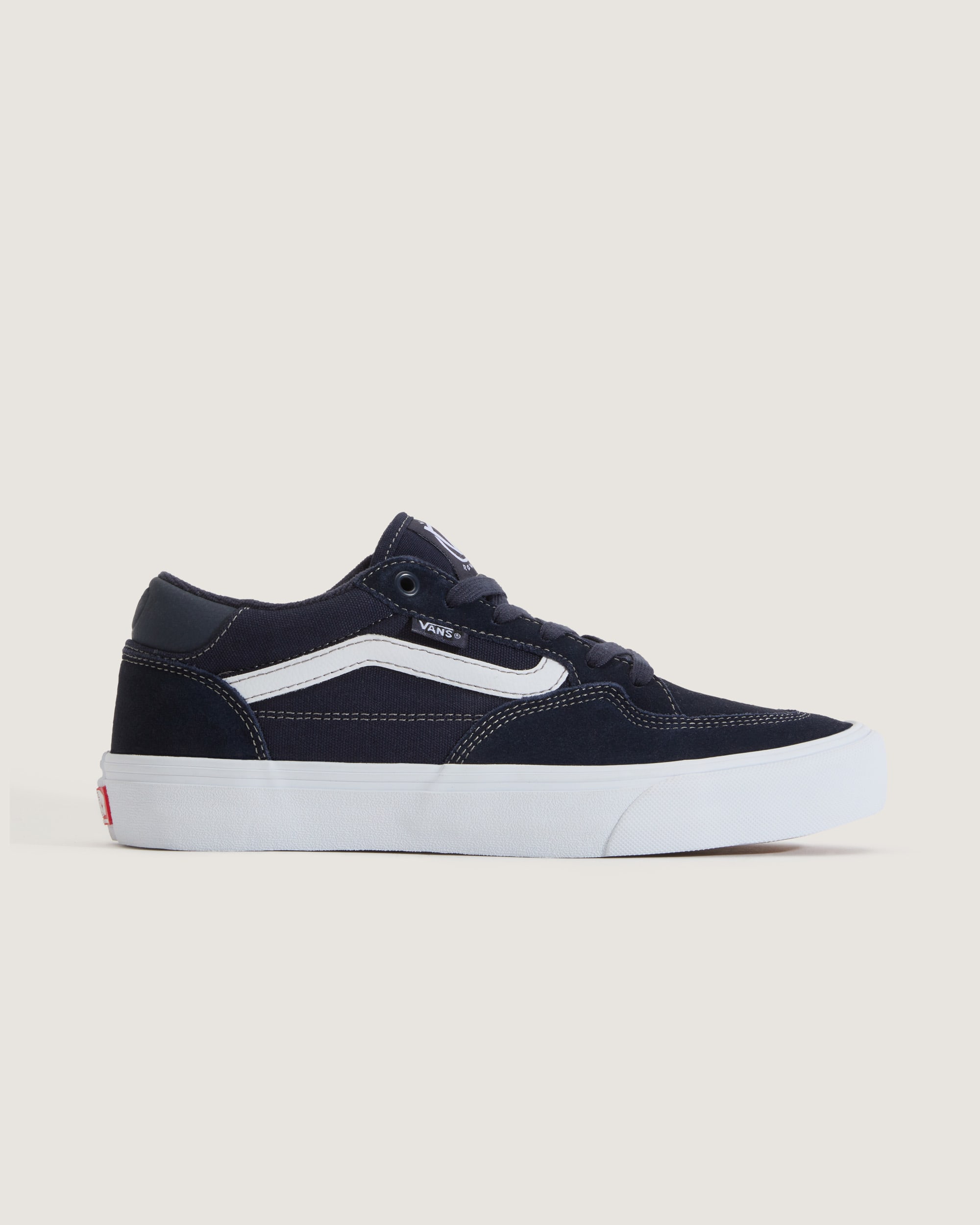 Skate Rowan Shoe VANS Navy Blue  White ALT4