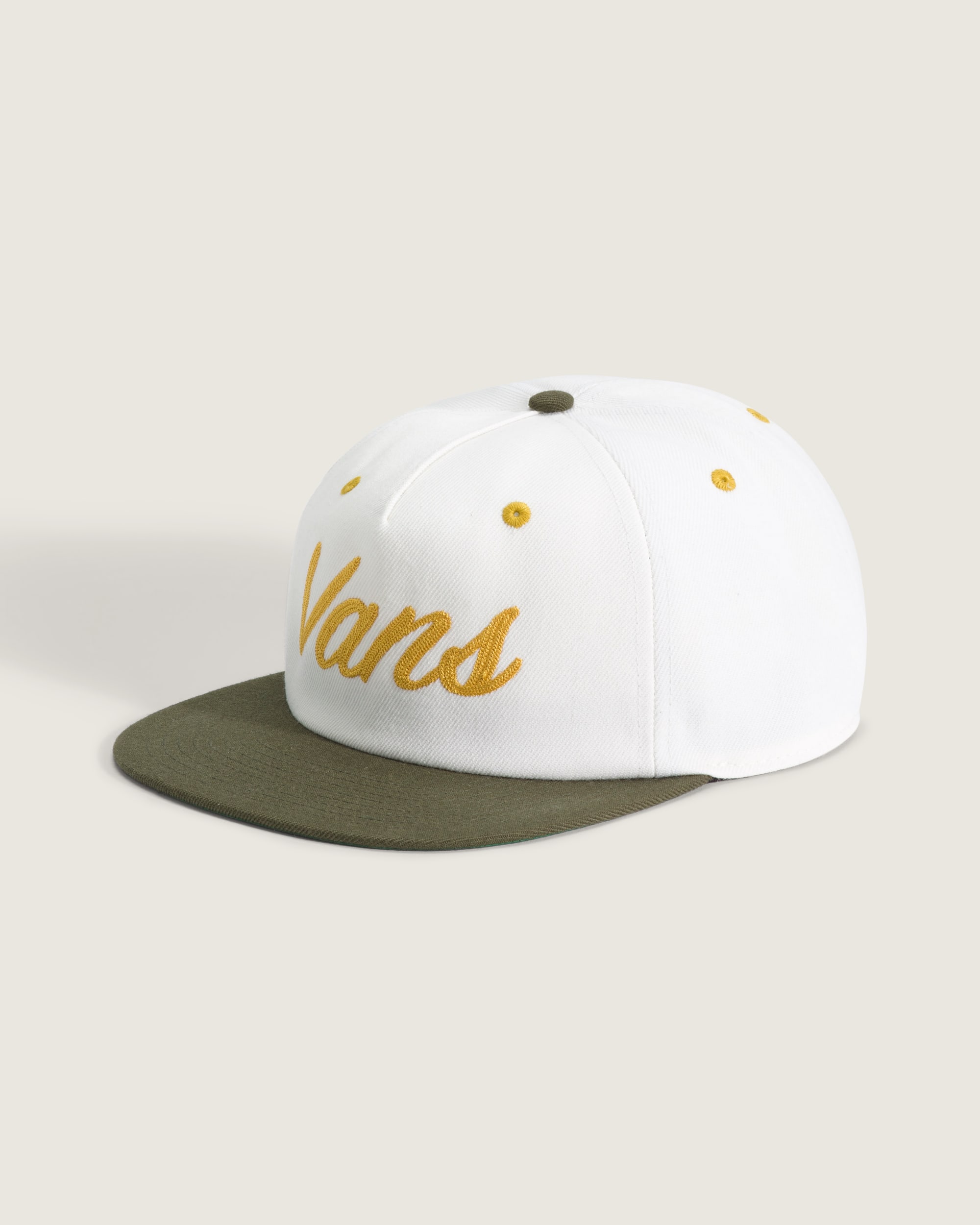 Gotsie Snapback Hat VANS Dried Kelp Green HERO