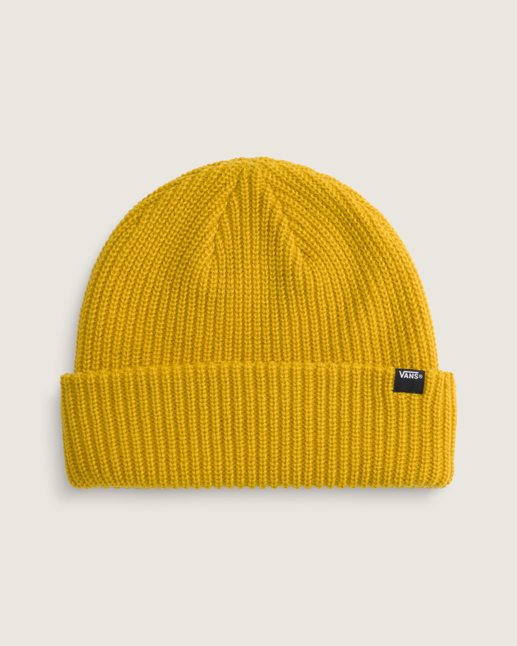 Core Basic Cuff Beanie VANS Heritage Mustard Yellow HERO