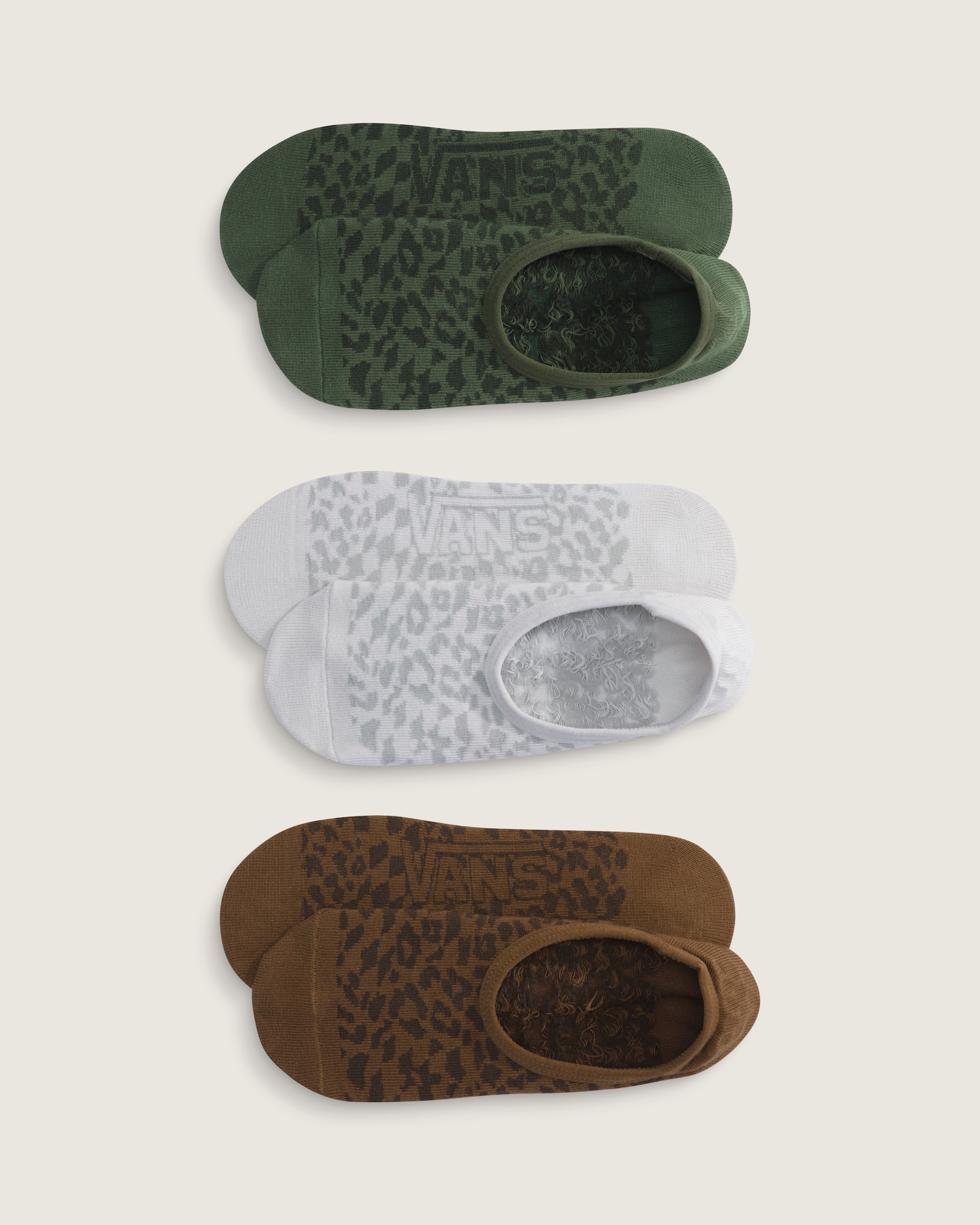 Fuego Canoodle Socks 3Pack VANS Pine Forest Green HERO