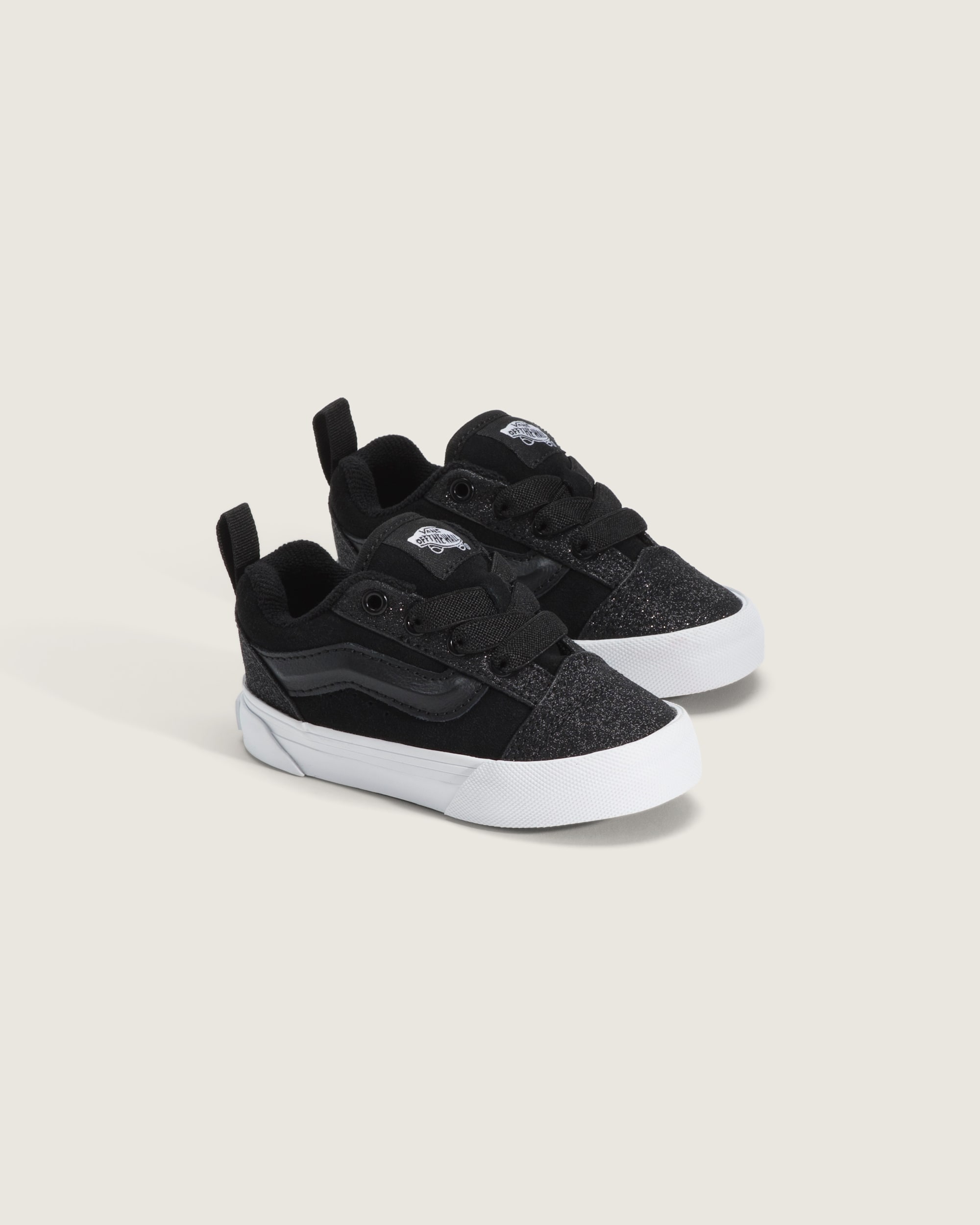 Toddler Knu Skool Shoe VANS Dazzled Black ALT1