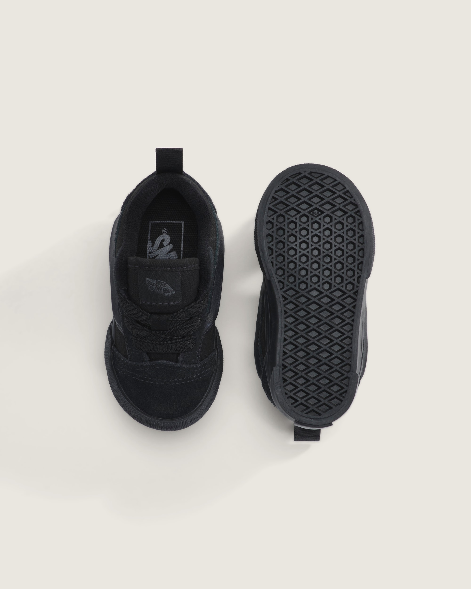 Toddler Knu Skool Shoe VANS Triple Black ALT2