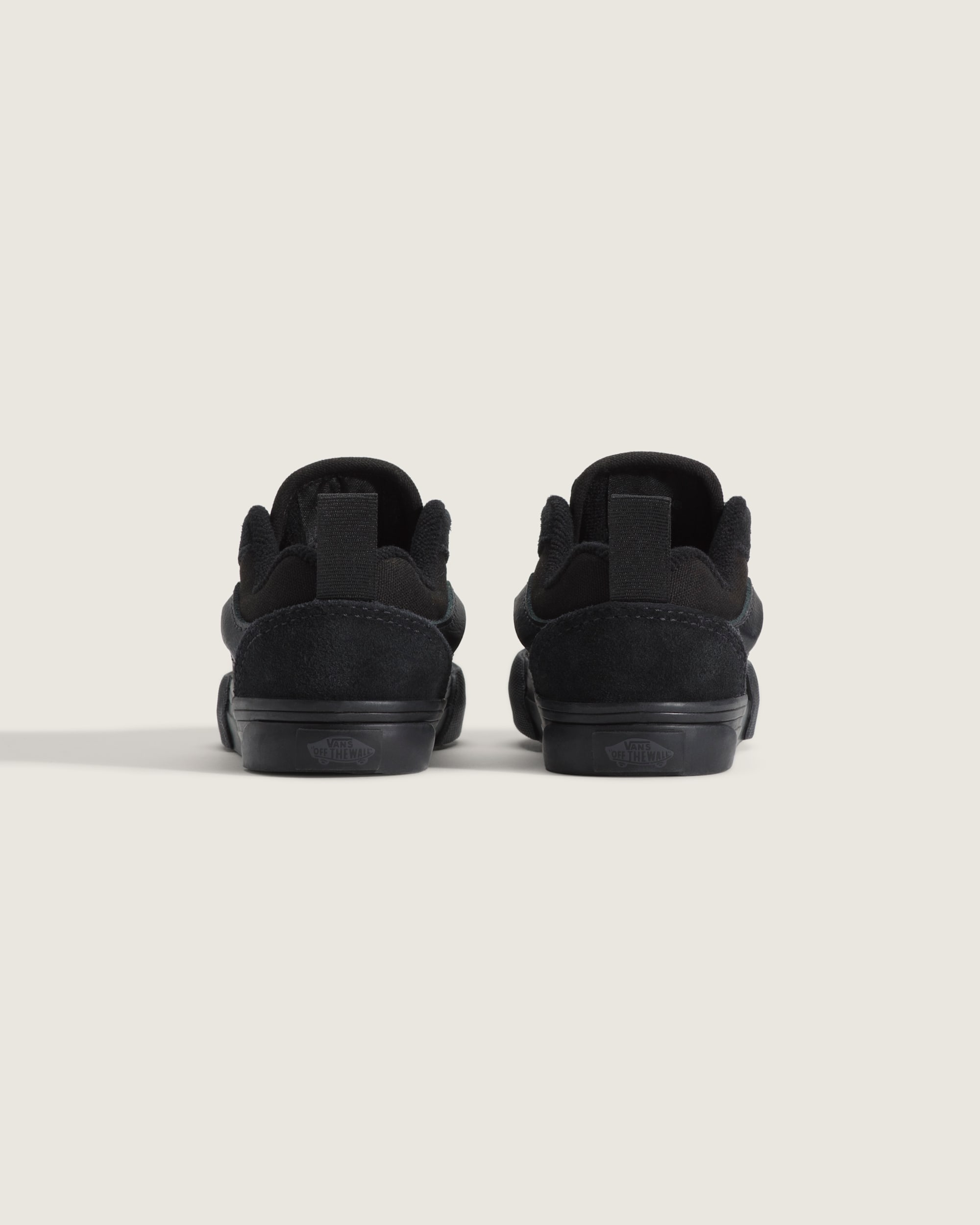 Toddler Knu Skool Shoe VANS Triple Black ALT3