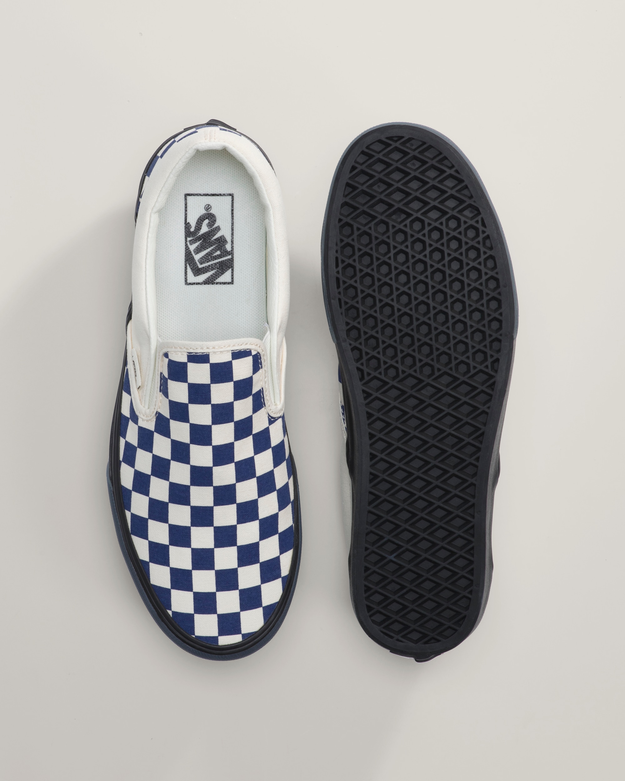 Classic Slip-On Checkerboard Shoe in Checkerboard Deep Twilight