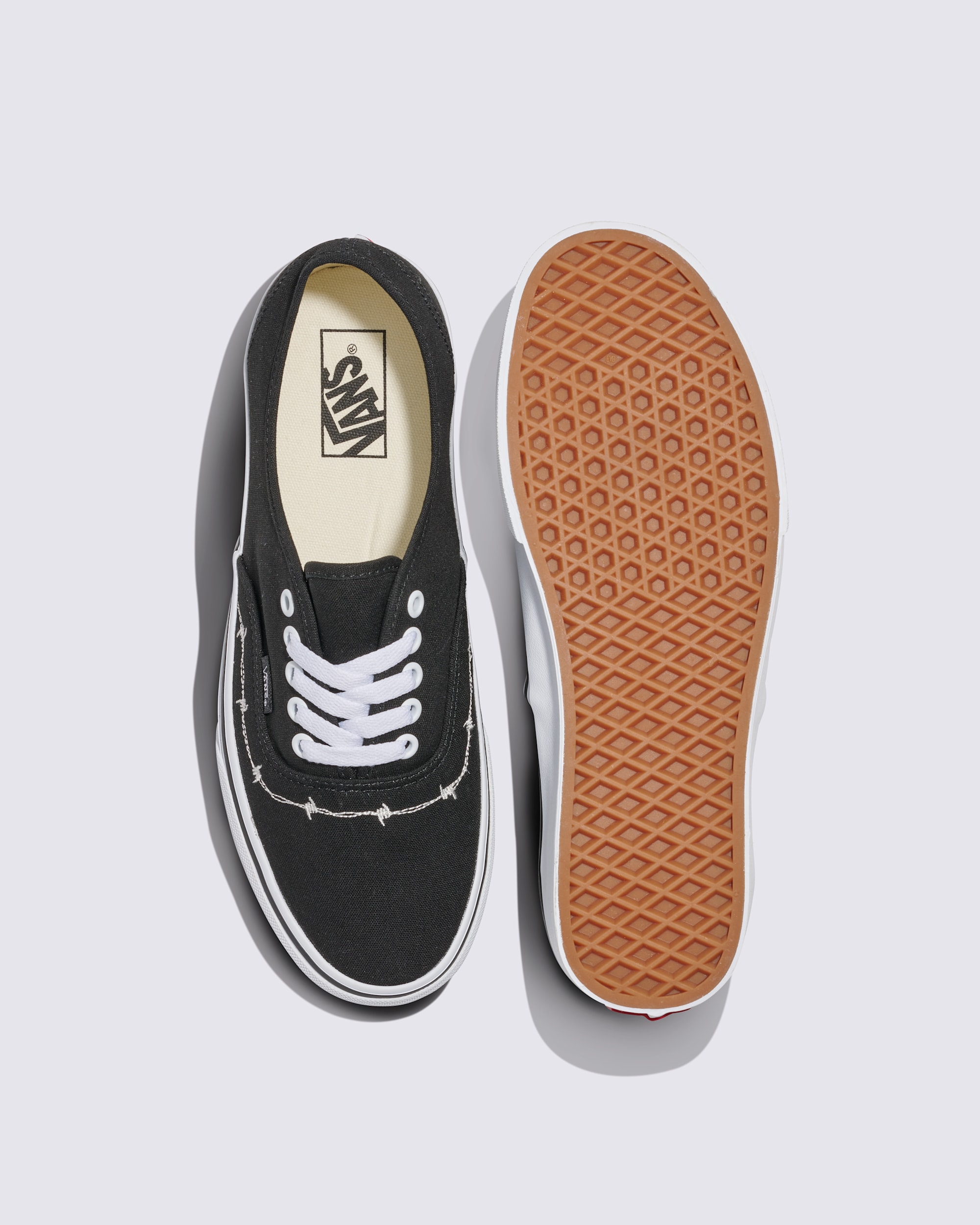 Authentic Shoe VANS Black  White ALT2