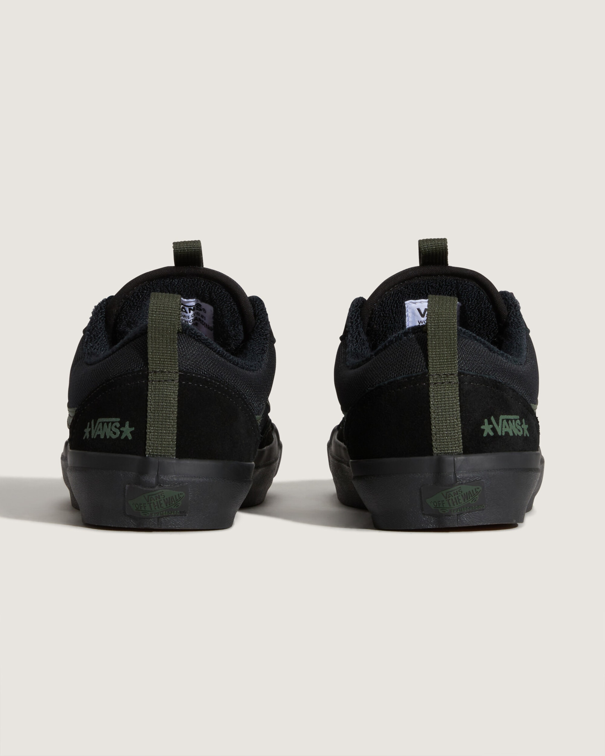 Skate Old Skool 36 Shoe by Atiba Jefferson VANS Atiba Black  Dark Green ALT3