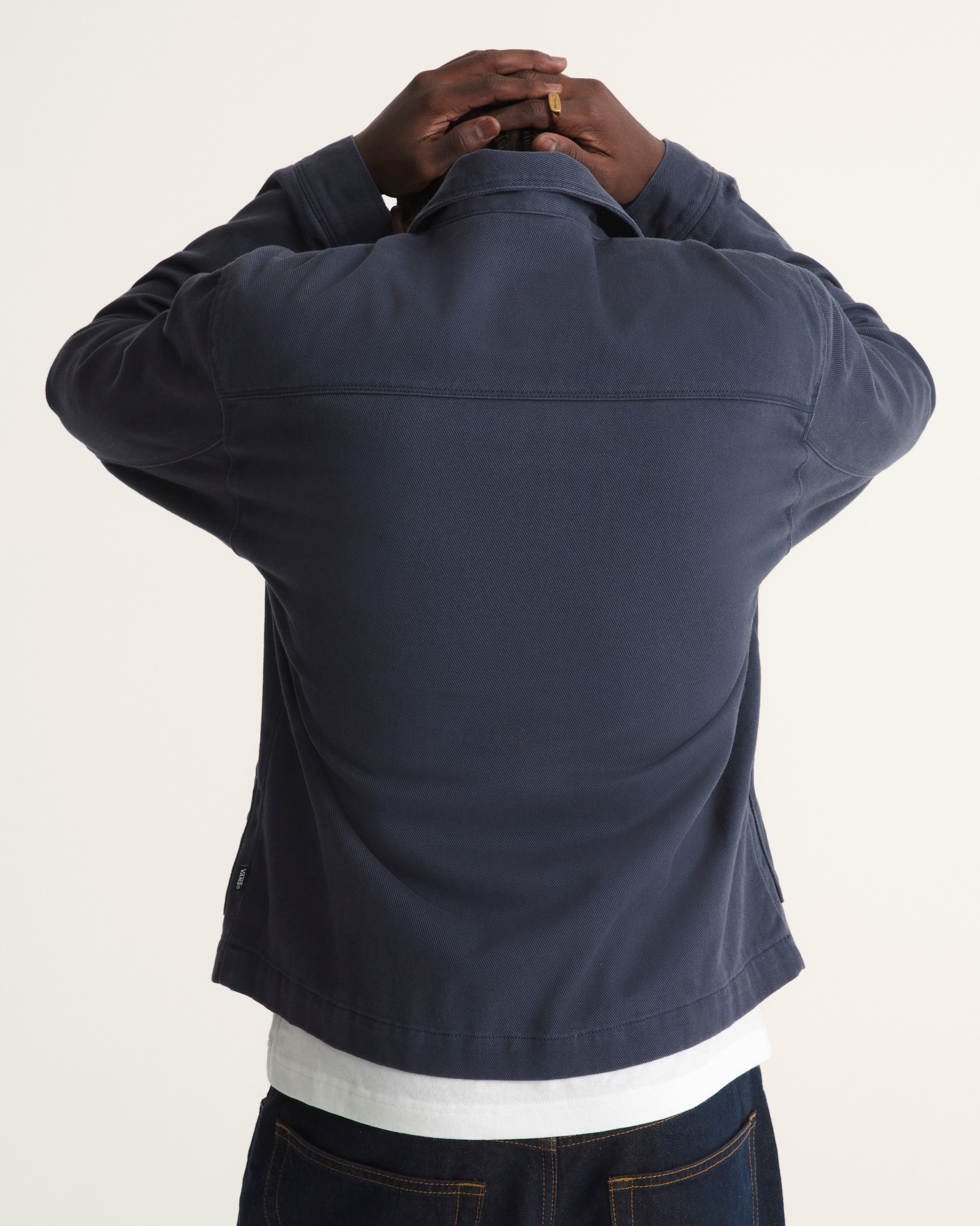 Mcavoy Station Jacket VANS Parisian Night Blue ALT2