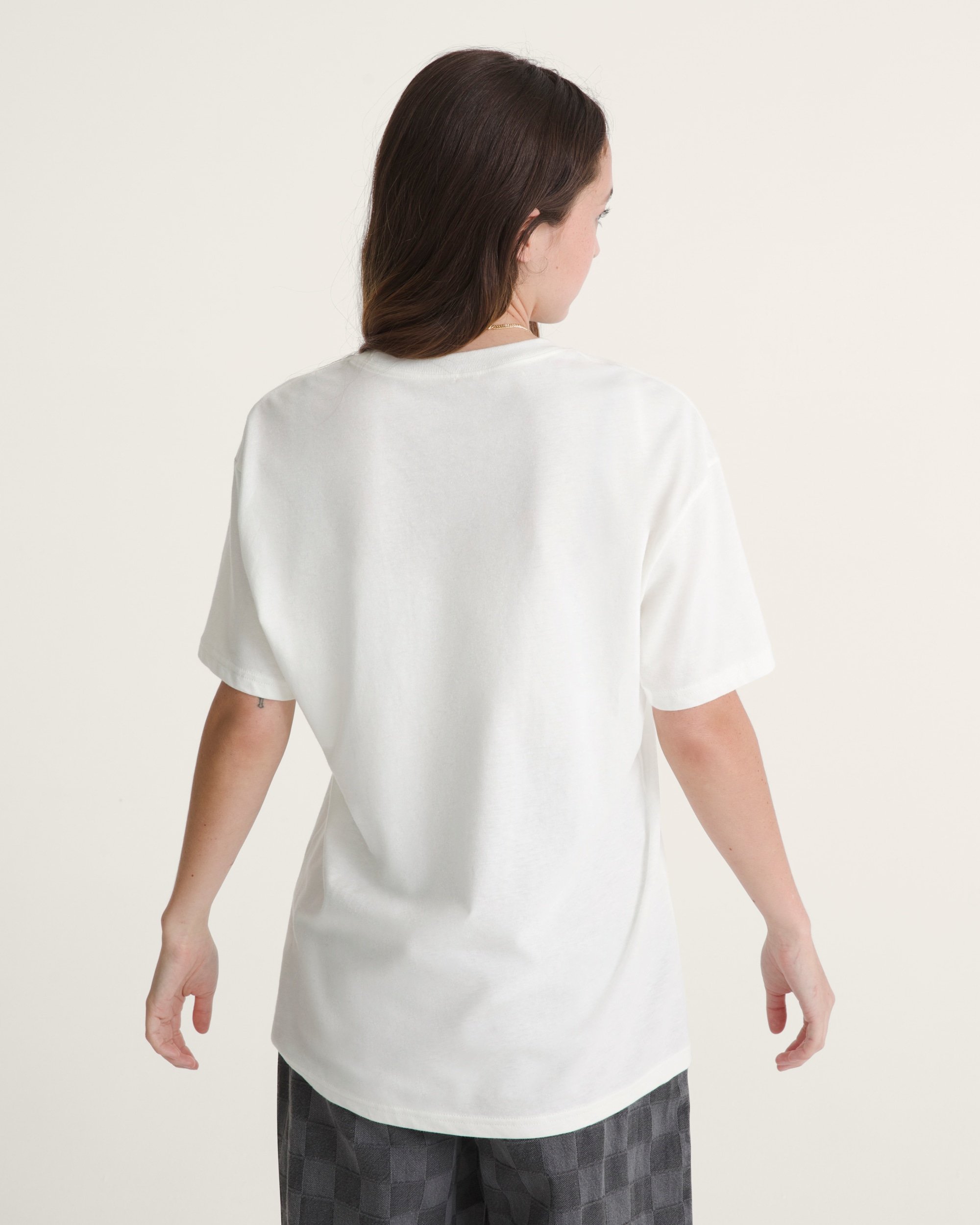 World Peace TShirt VANS Heather White ALT1