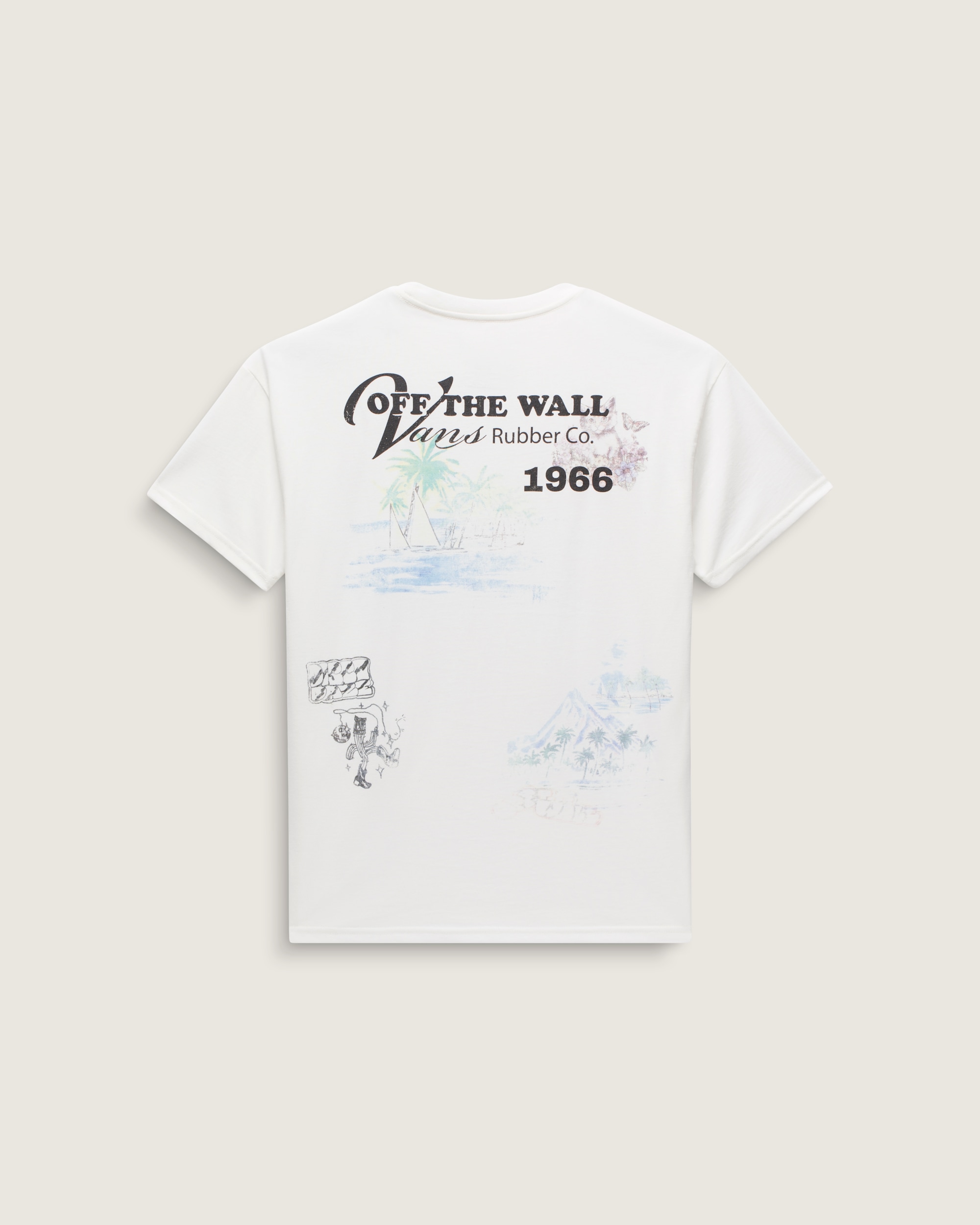 Vintage St Vans TShirt VANS White HERO