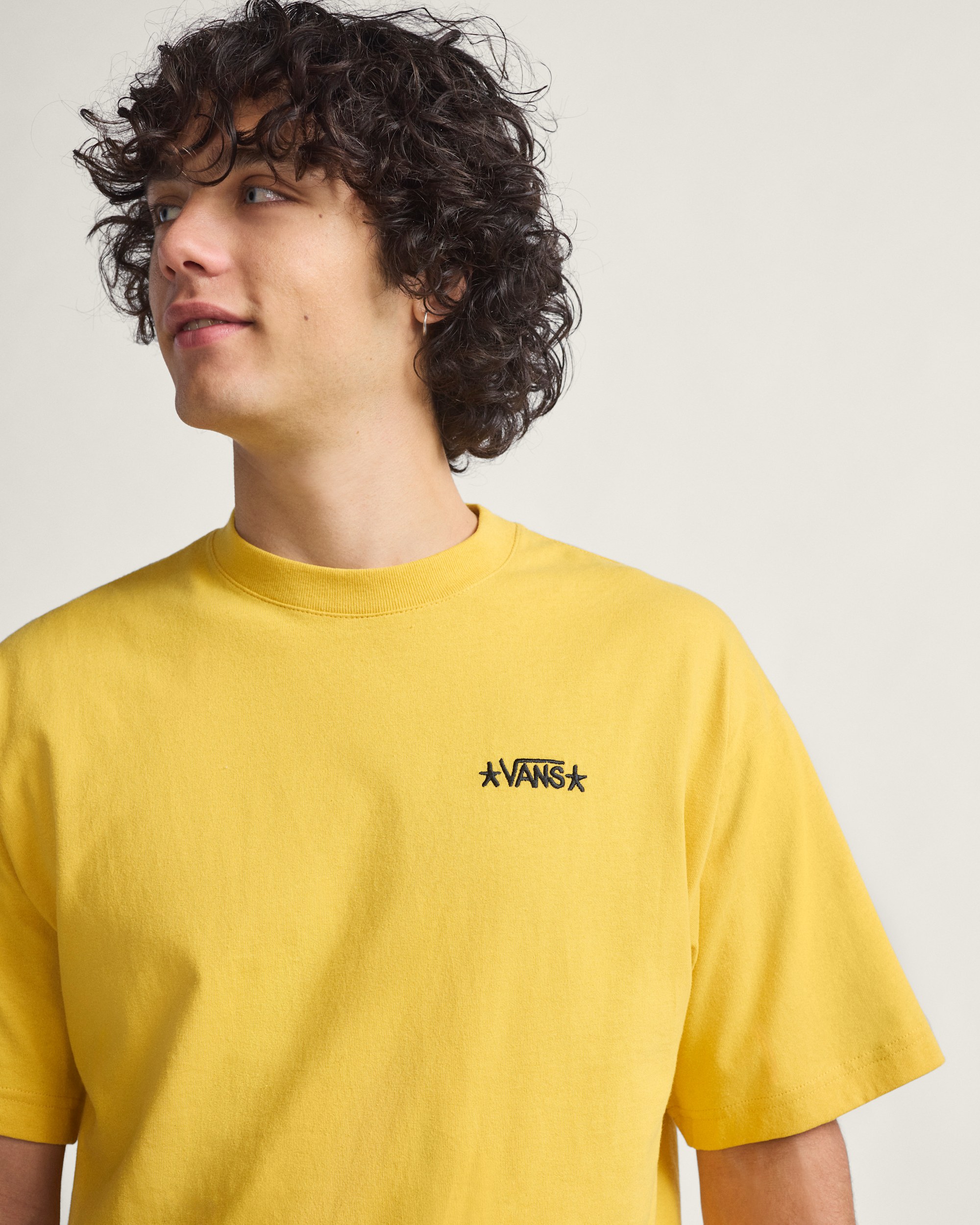 Skate Hug TShirt by Atiba Jefferson VANS Atiba Spicy Mustard Yellow ALT2