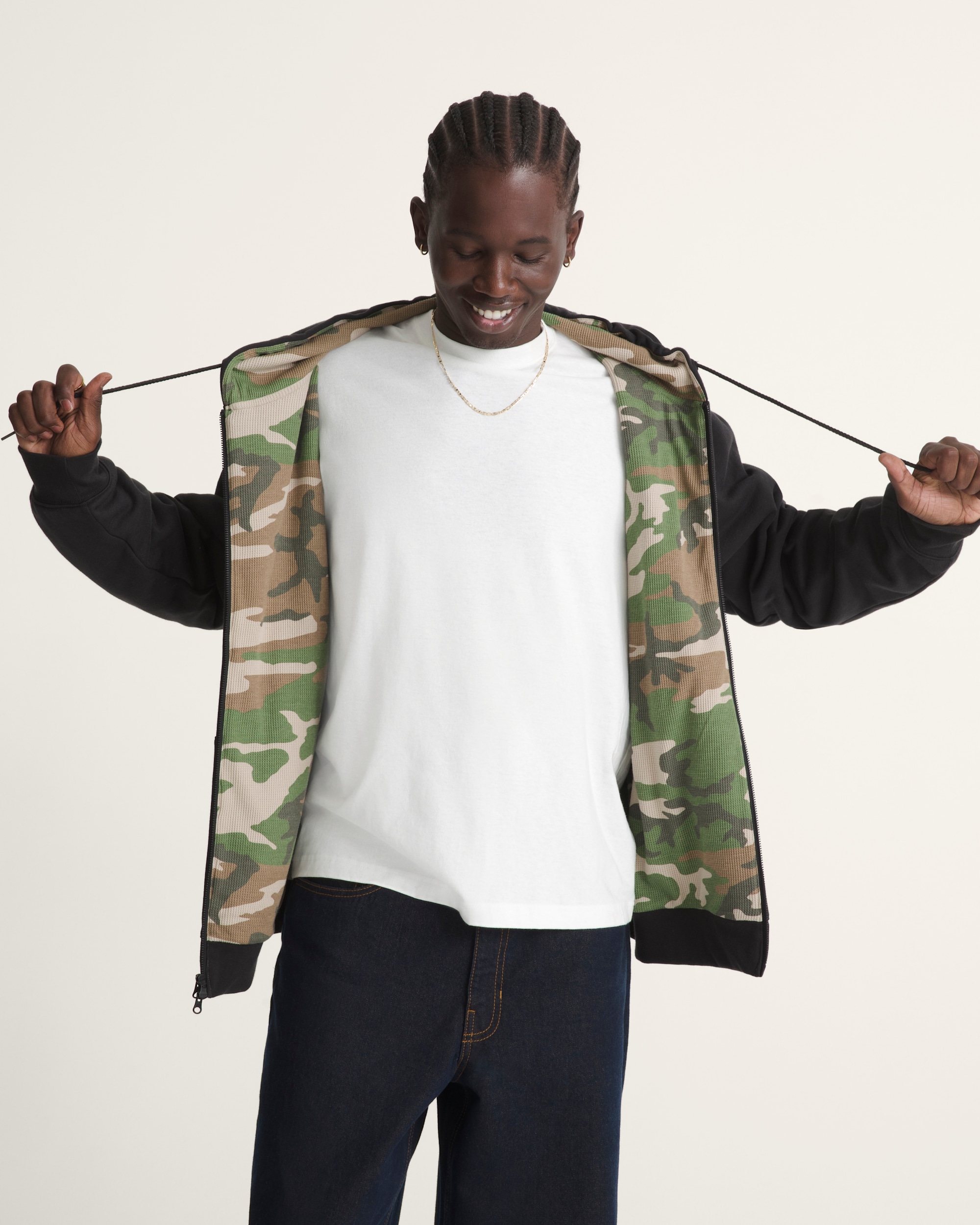 Dover Thermal Zip Hoodie VANS Black ALT2