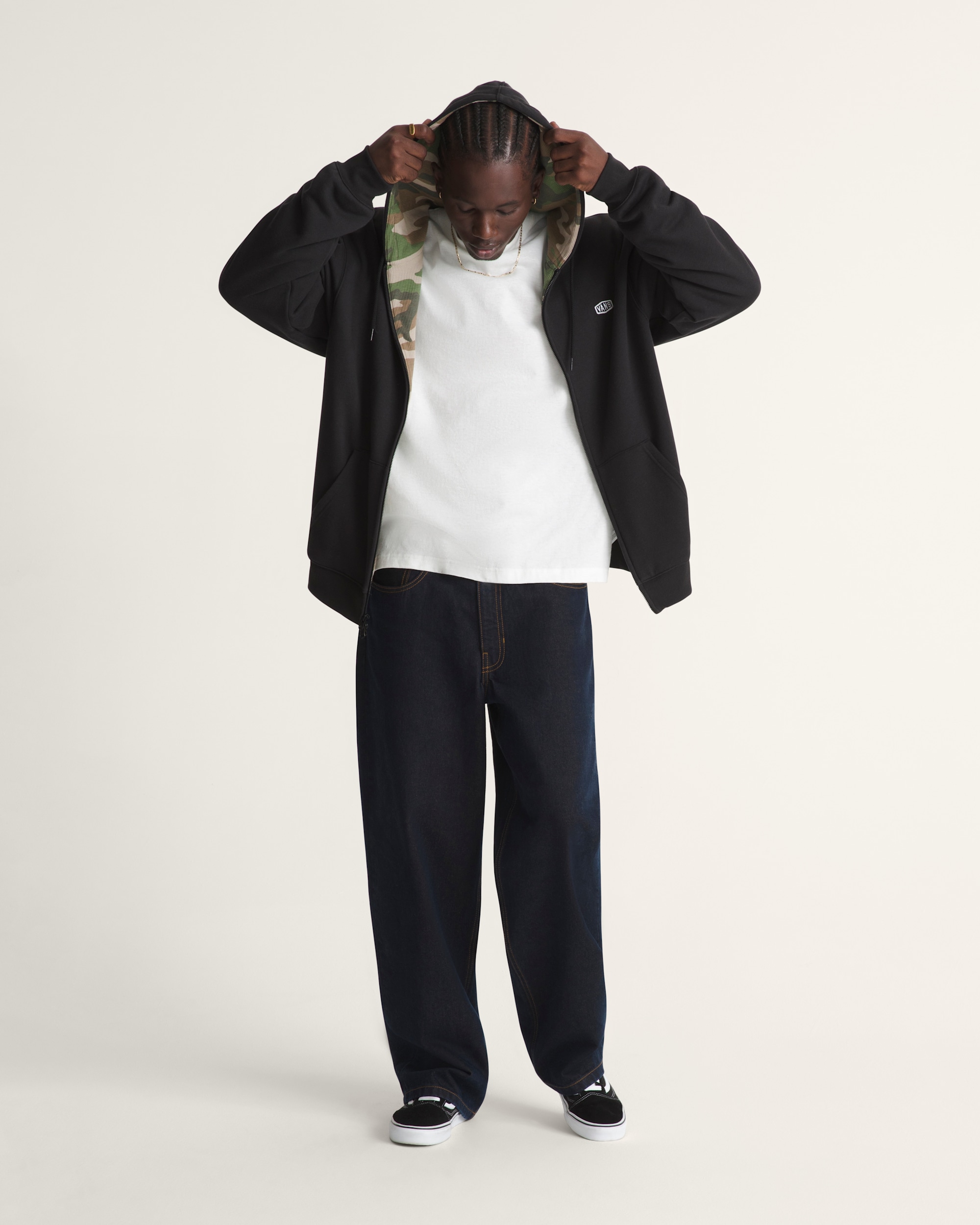 Dover Thermal Zip Hoodie VANS Black ALT4