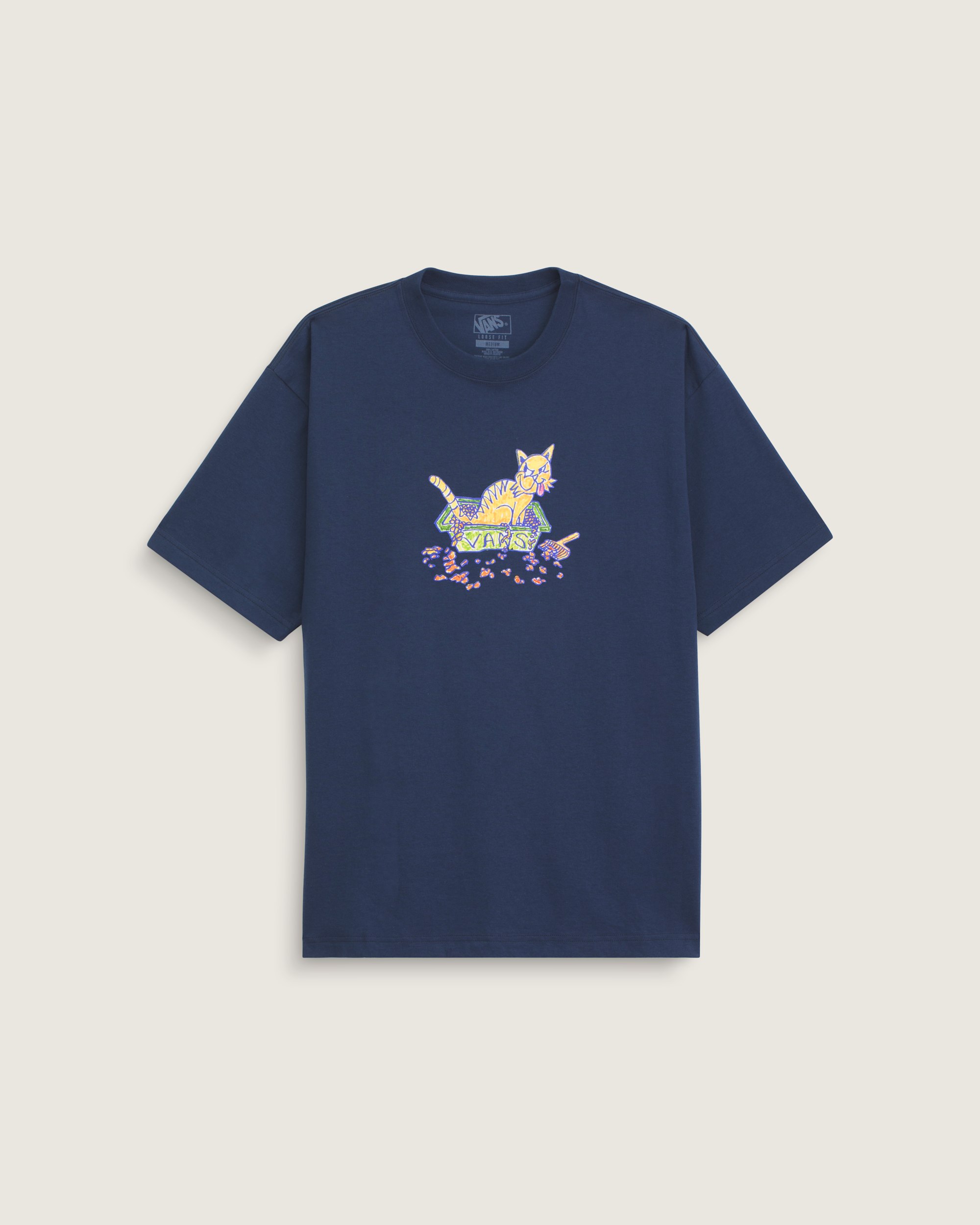 Litter TShirt VANS Navy Blue HERO