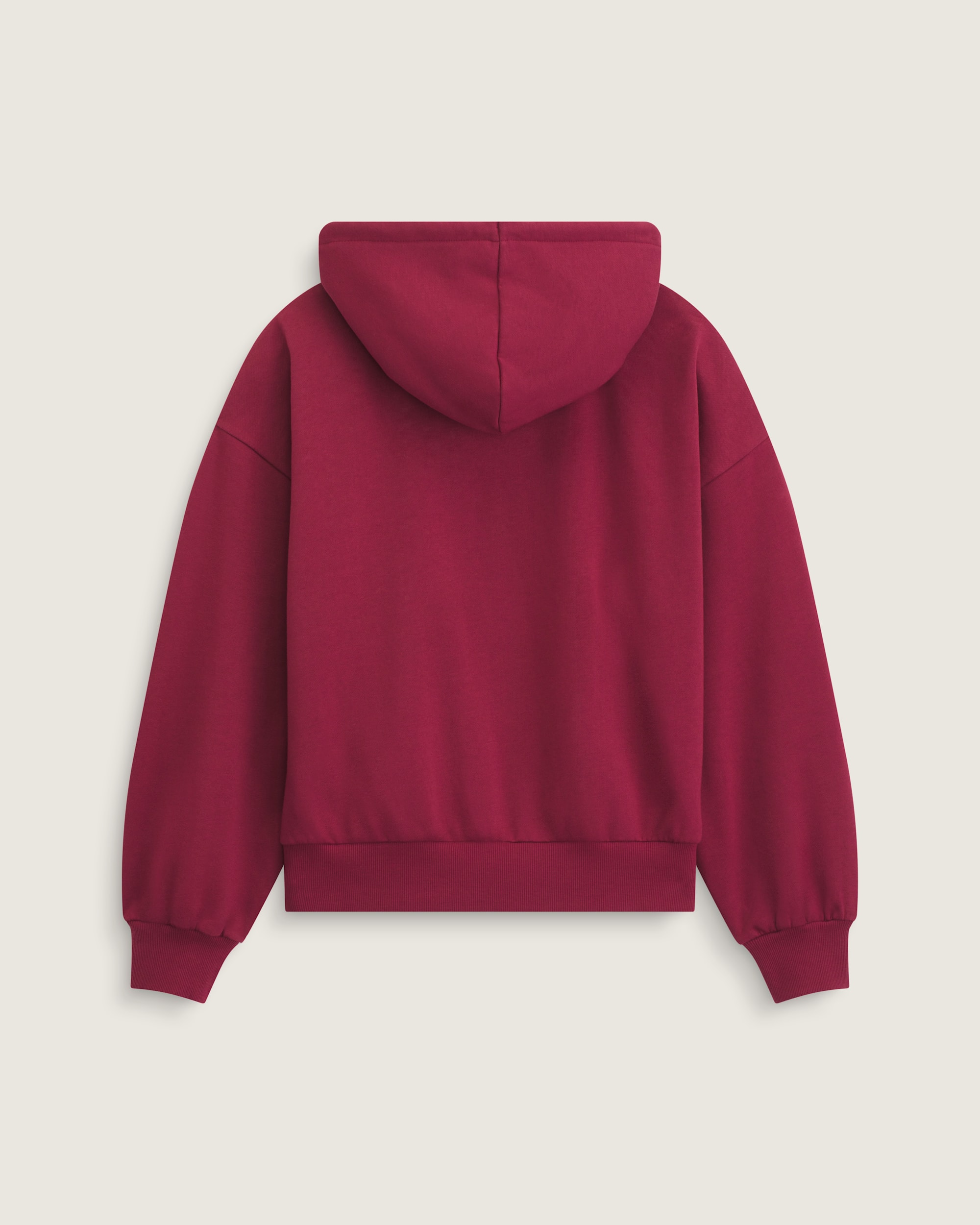 Pearls Logo Retro Pullover Hoodie VANS Bordeaux Red ALT1