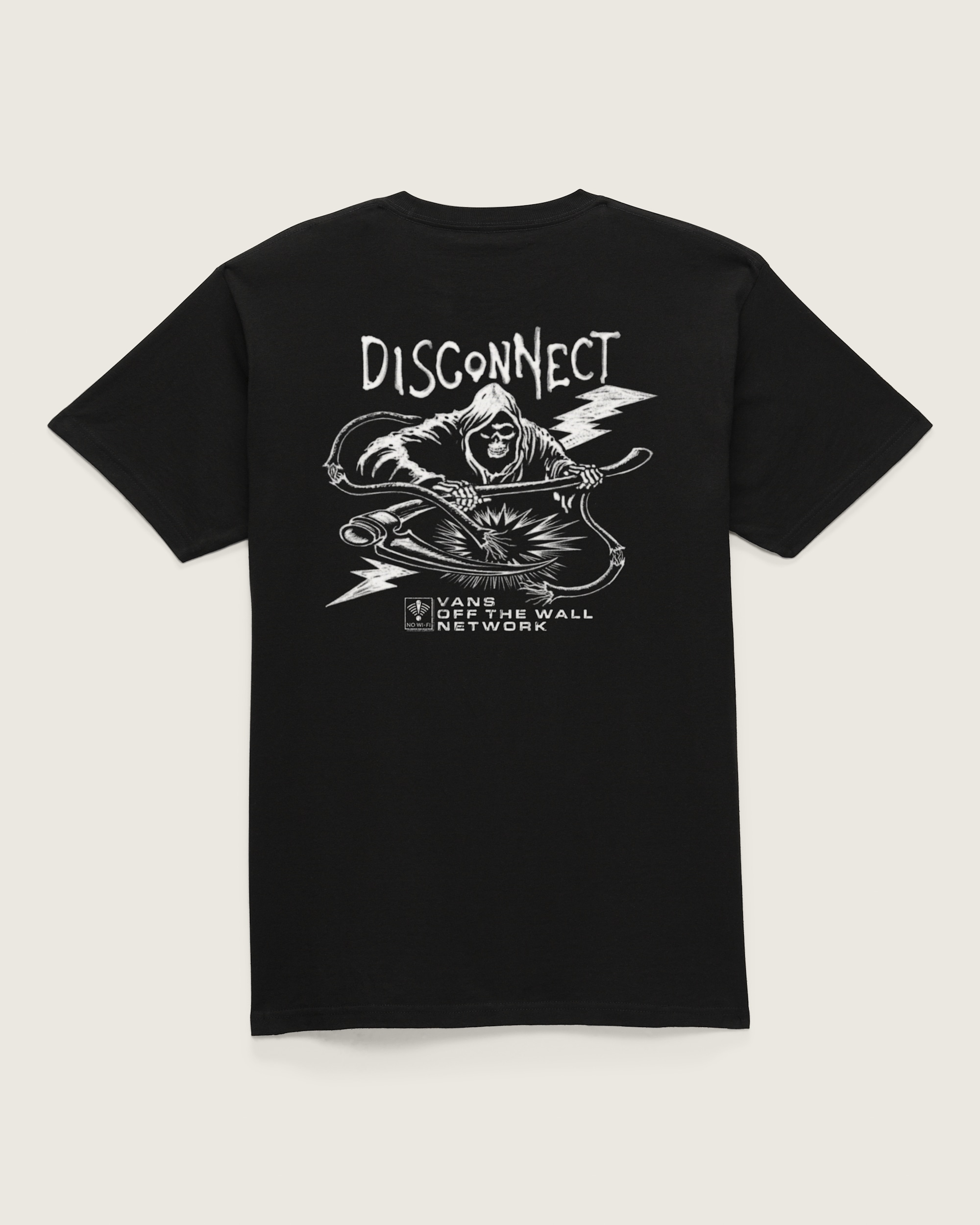 Disconnect TShirt VANS Black HERO