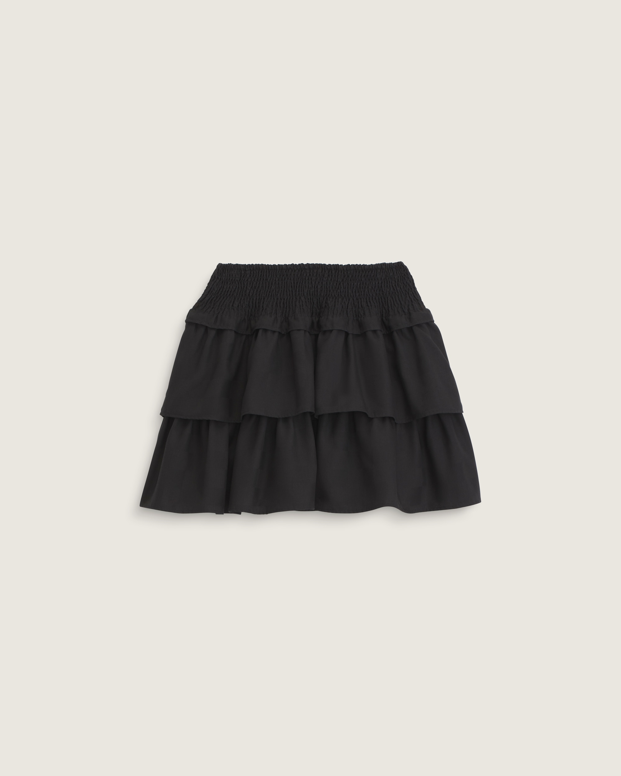 Ava Tiered Mini Skirt VANS Black ALT1