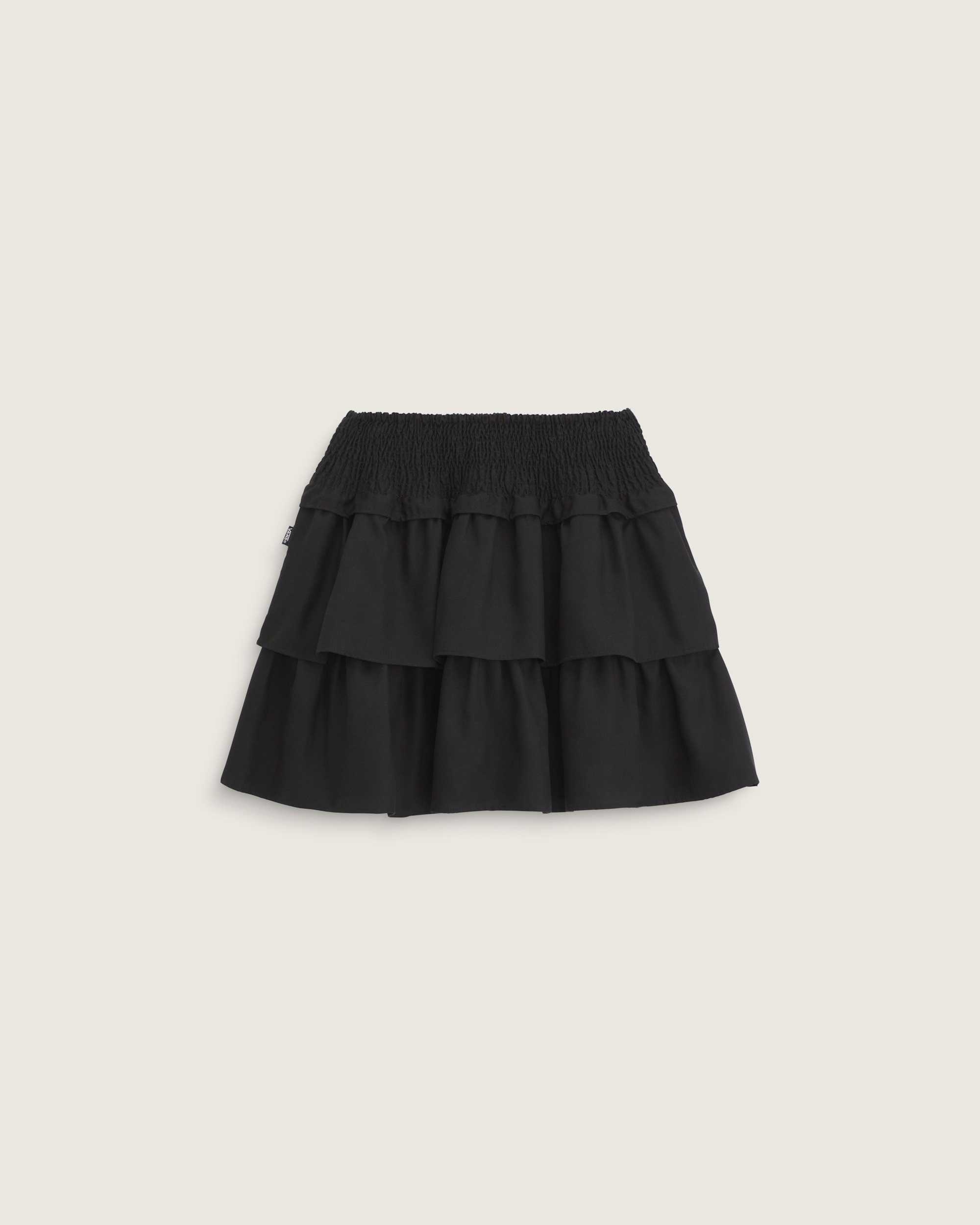Ava Tiered Mini Skirt VANS Black HERO