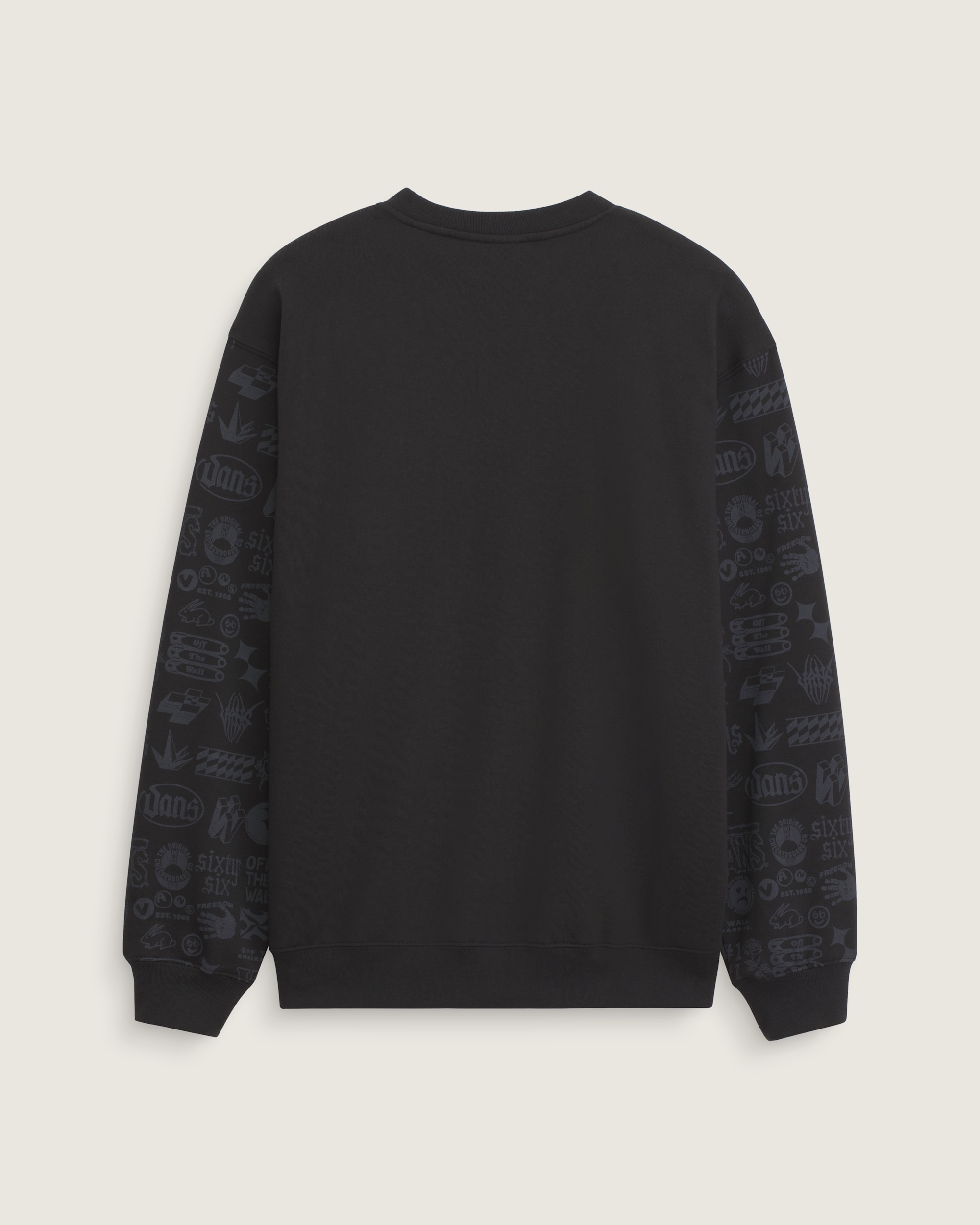 Mixed Lot Crew Sweatshirt VANS Black ALT1