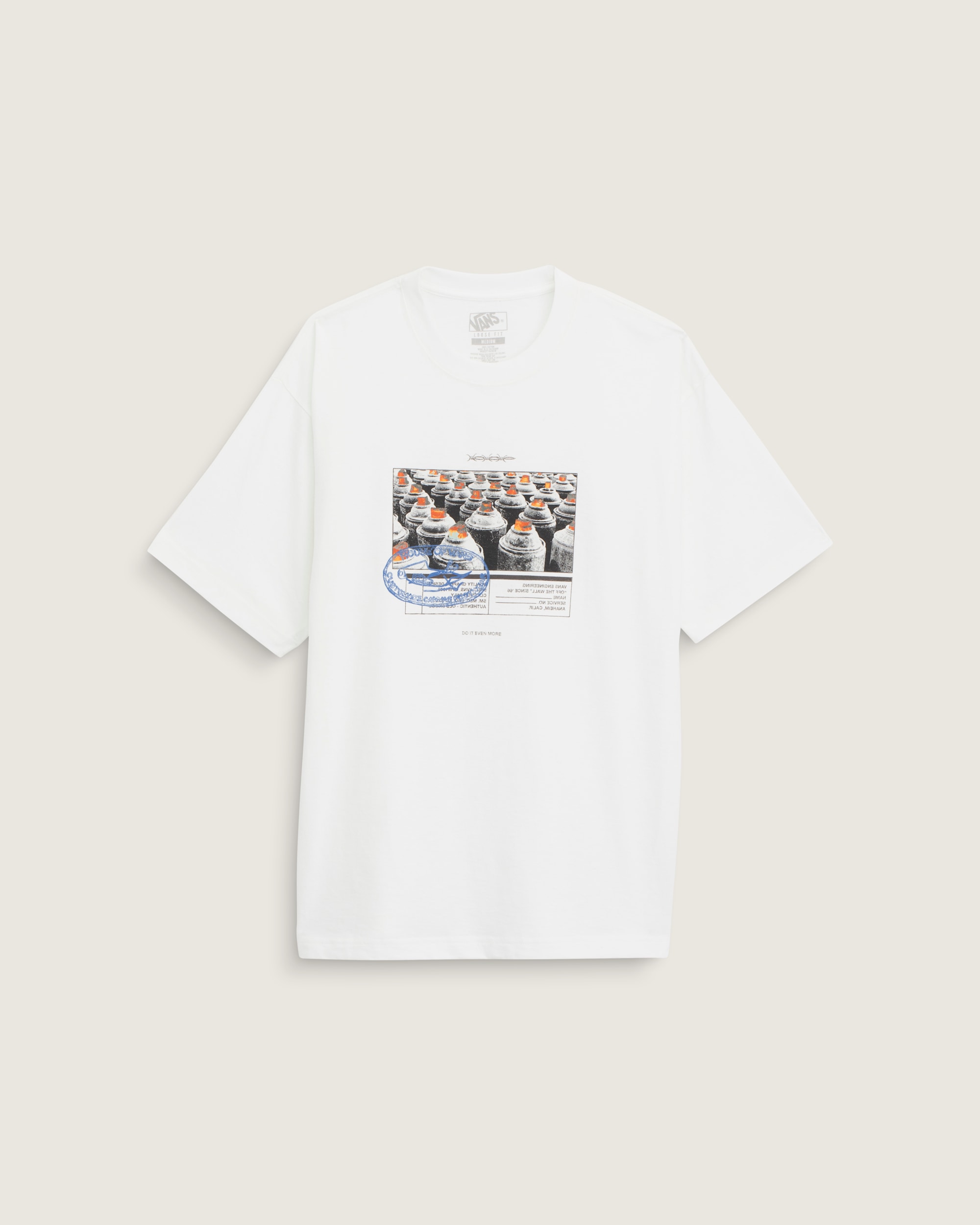 Style Tips TShirt VANS Marshmallow White HERO