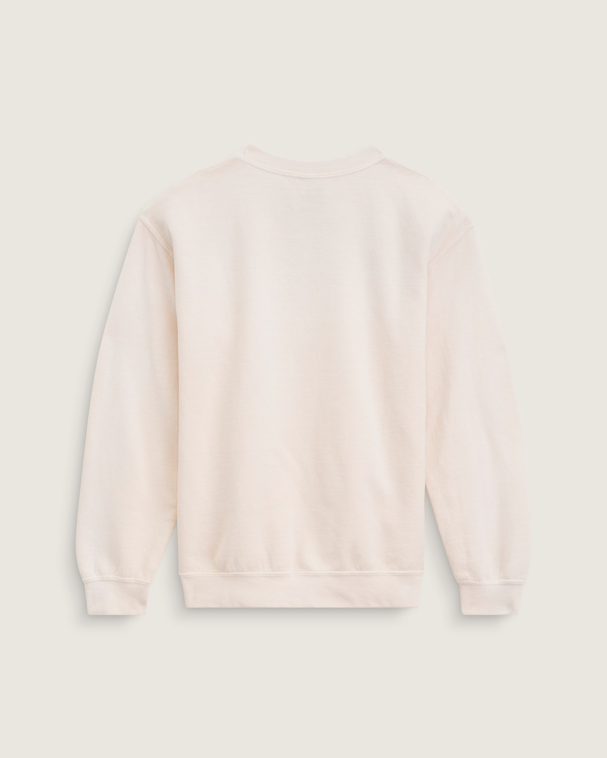 Waffle Shop Wave Blend Crewneck Sweatshirt VANS Marshmallow White ALT1