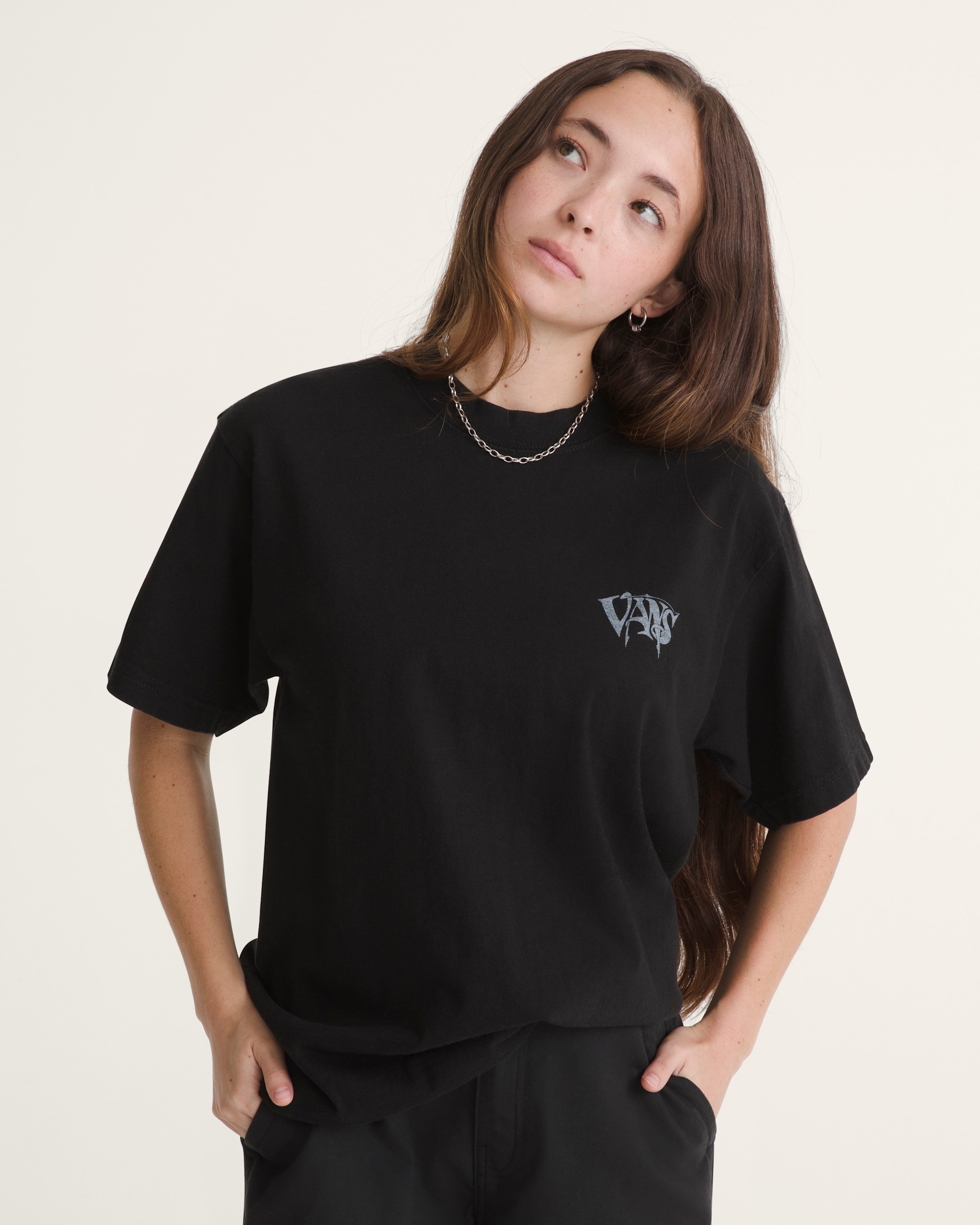 Waffle Shop Optic Eye TShirt VANS Black ALT4