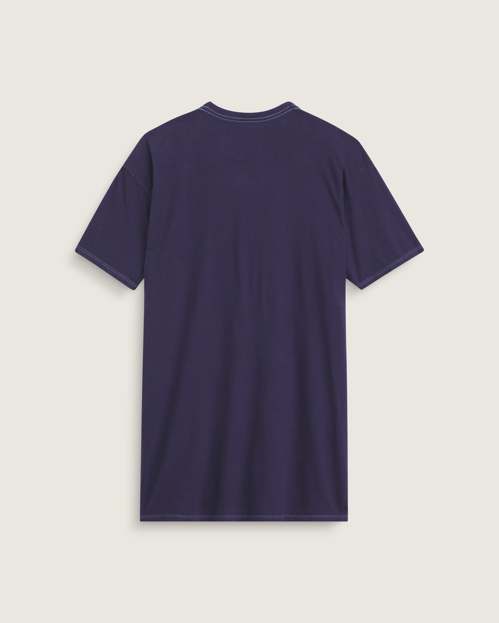 Waffle Shop Skate Crest TShirt VANS Navy Blue ALT1