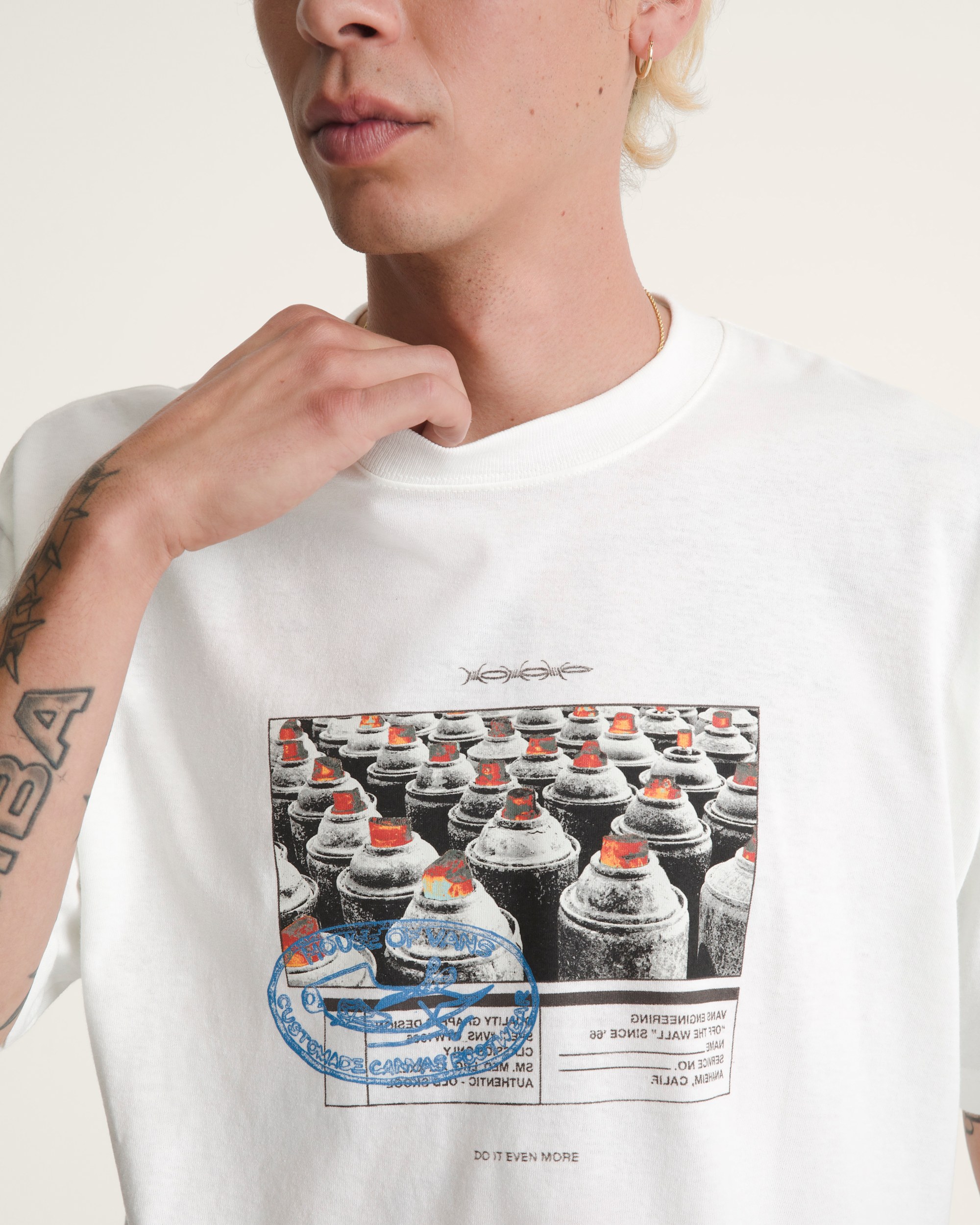 Style Tips TShirt VANS Marshmallow White ALT4