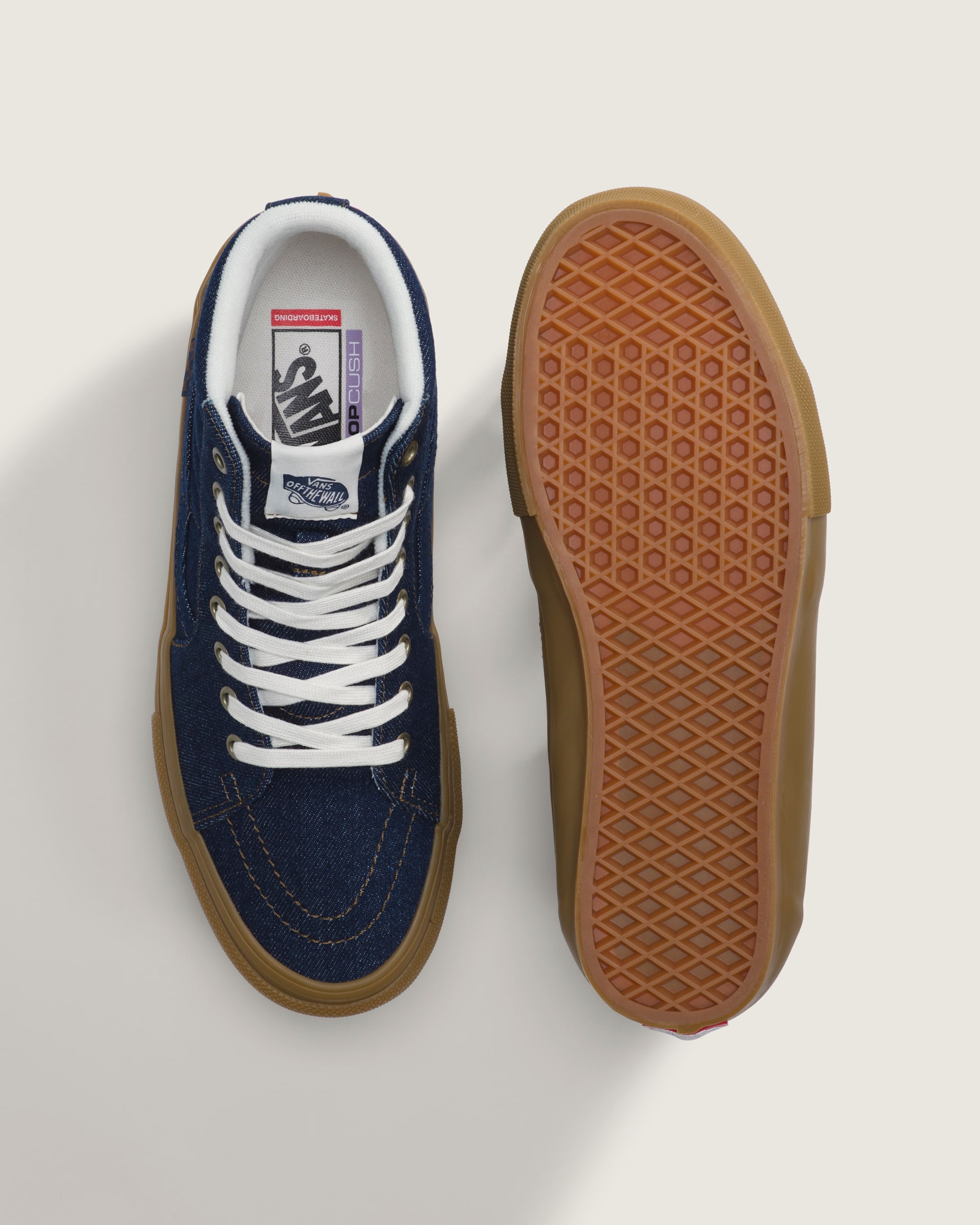 Skate Sk8Hi Shoe VANS Denim Blue ALT2