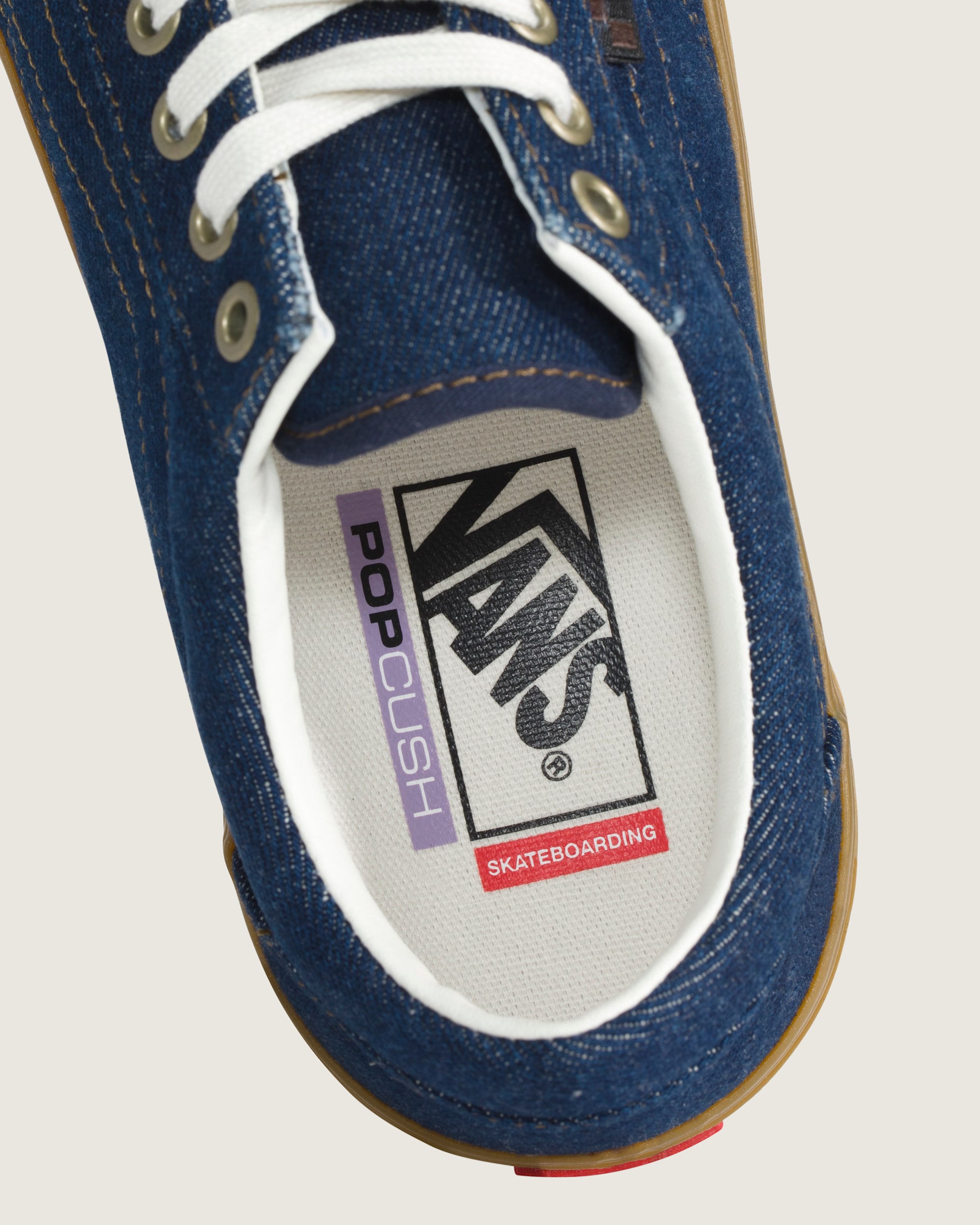 Skate Old Skool Shoe VANS Denim Blue ALT4