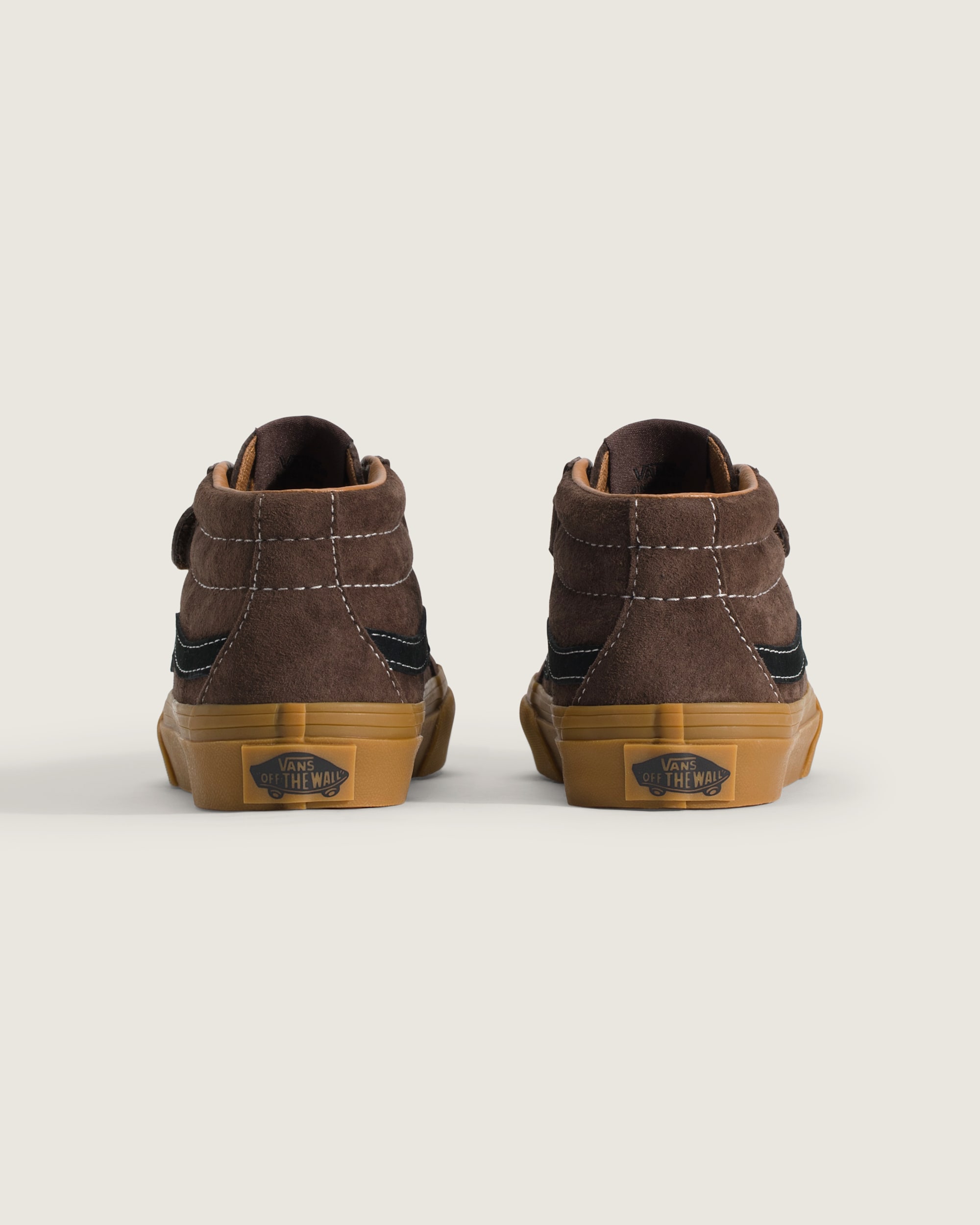 Little Kids Sk8Mid Reissue V Shoe VANS Demitasse Brown ALT3