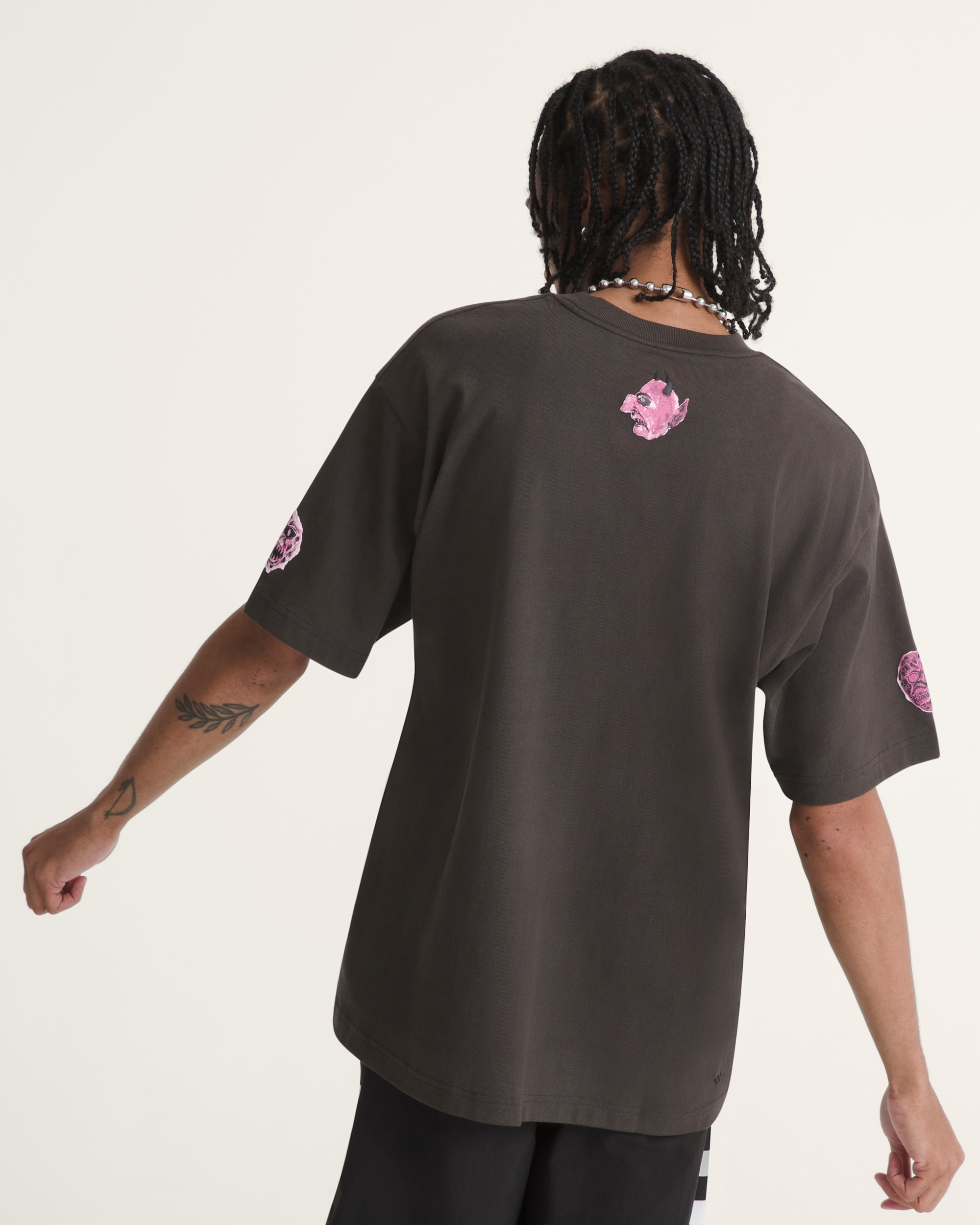 Skate Mike G Goblins TShirt VANS Faded Black ALT4