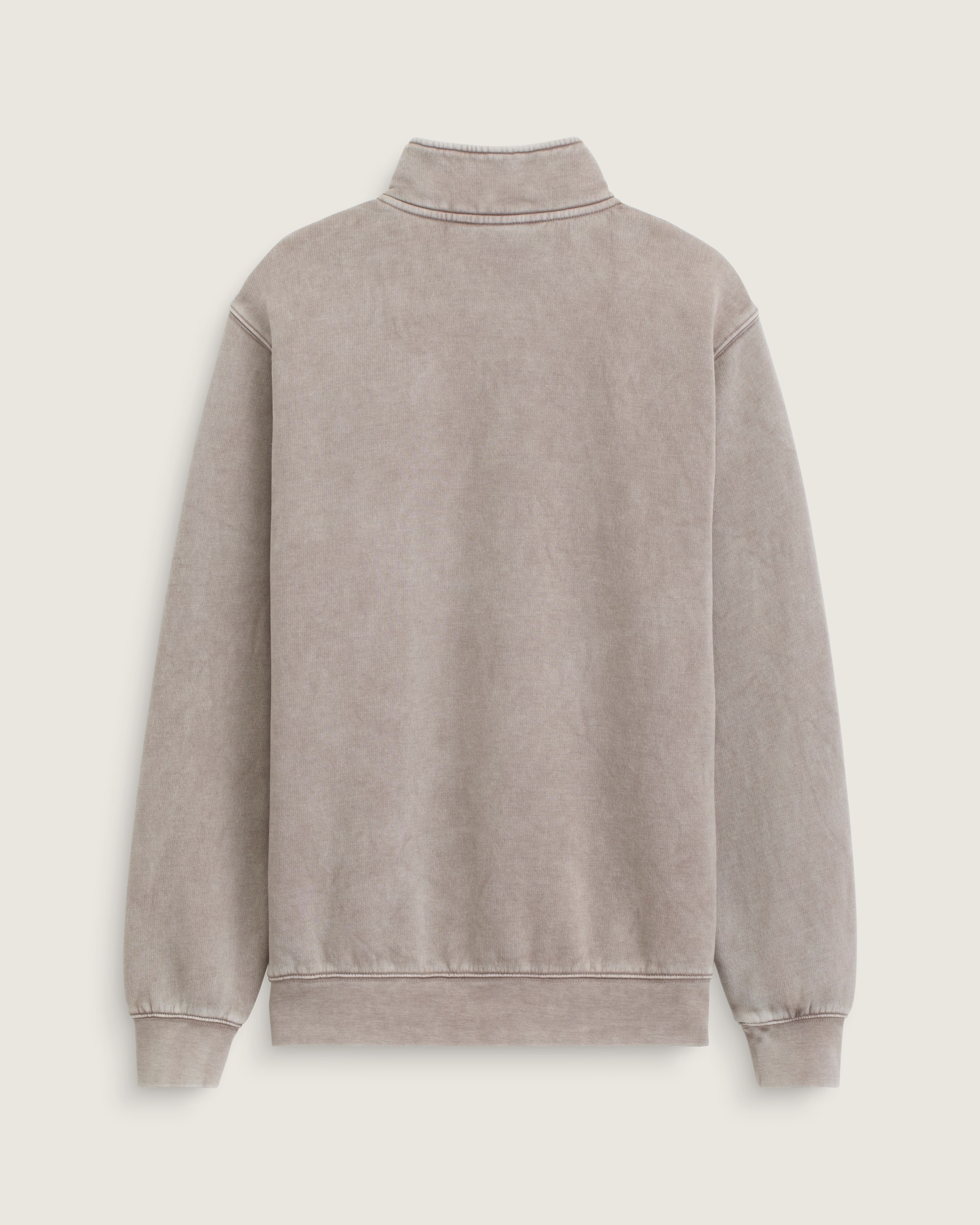 Peak Quarter Zip Sweatshirt VANS Pewter Grey ALT1