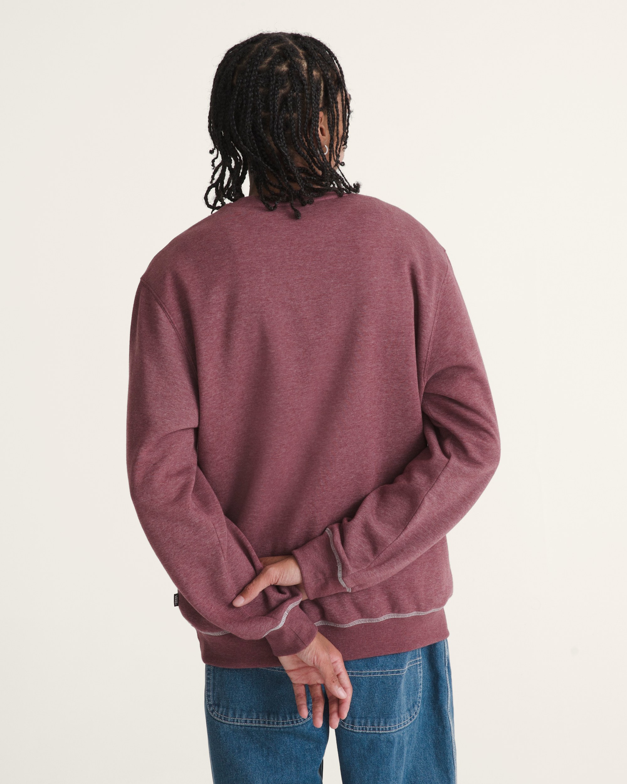 Vans 66 Crew Sweatshirt VANS Port Royale Red ALT1