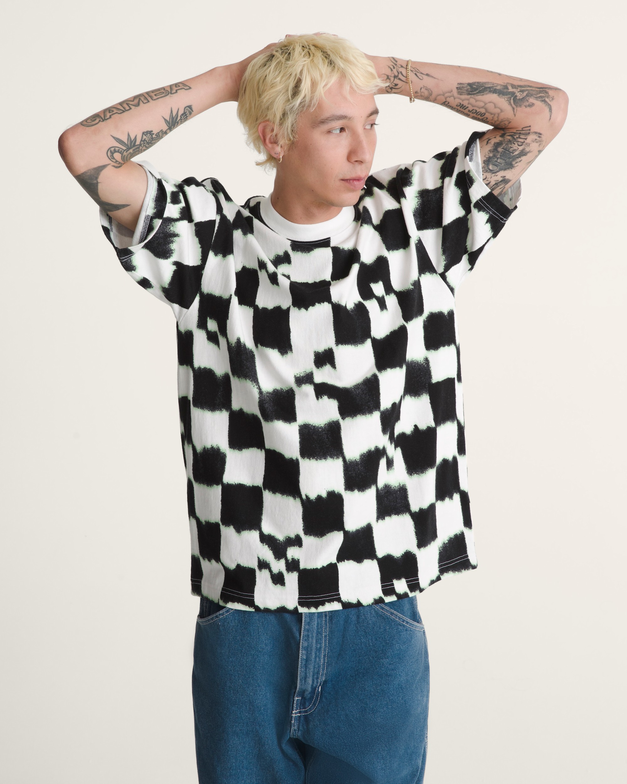 Acid Check T-Shirt in White | Vans