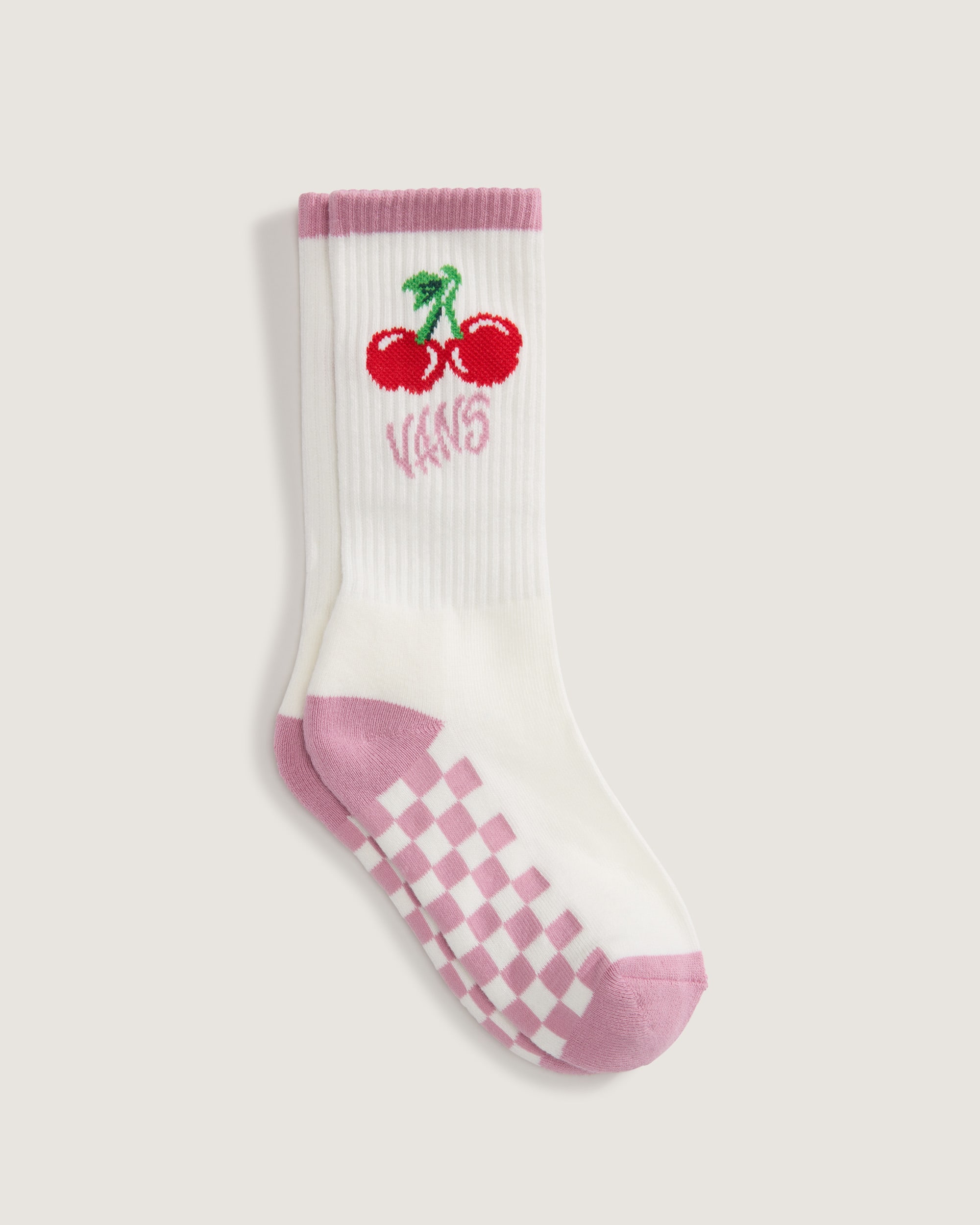 Kids Ticker Crew Socks VANS Dawn Pink HERO