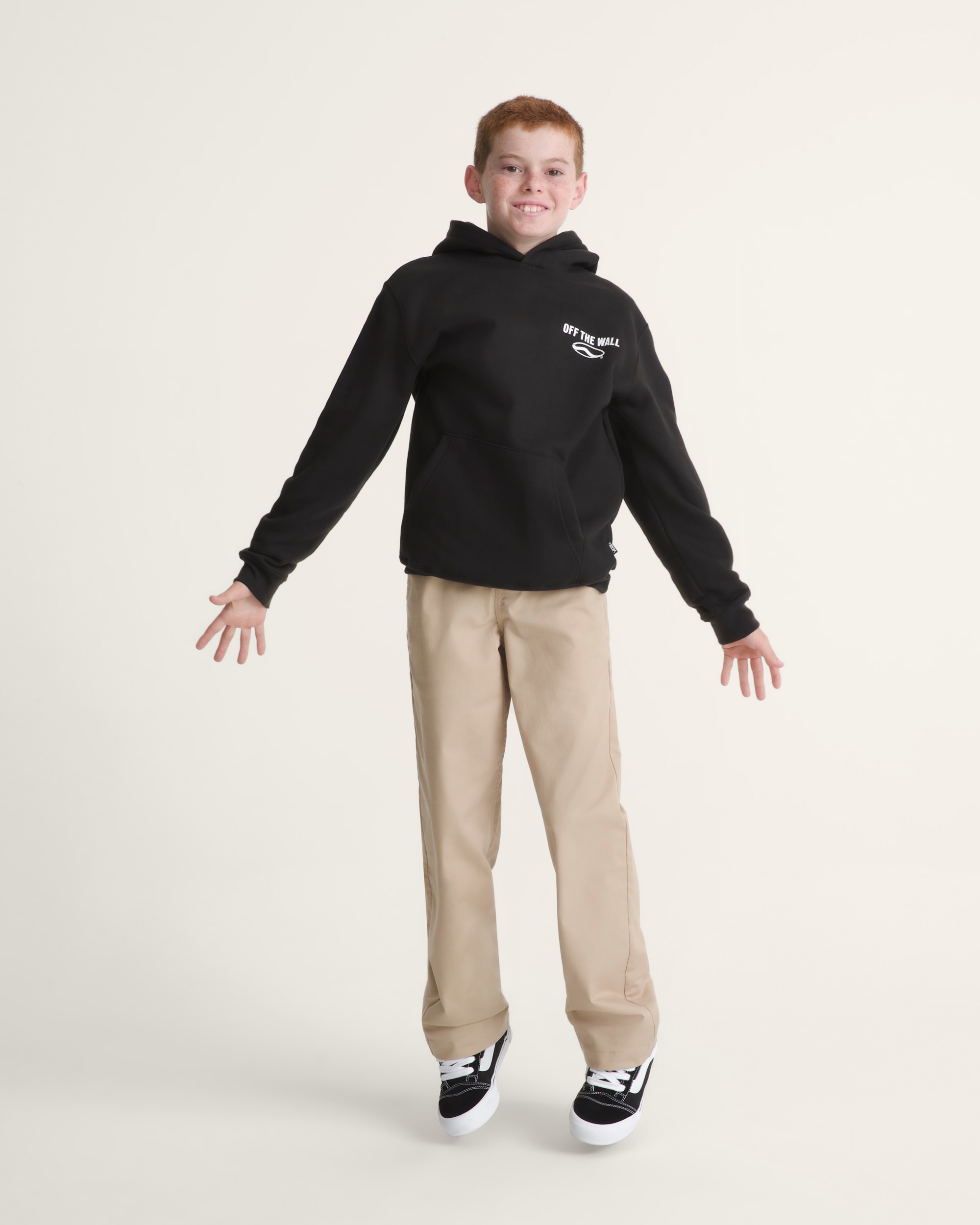 Kids Vans Repair Shop Pullover Hoodie VANS Black ALT4