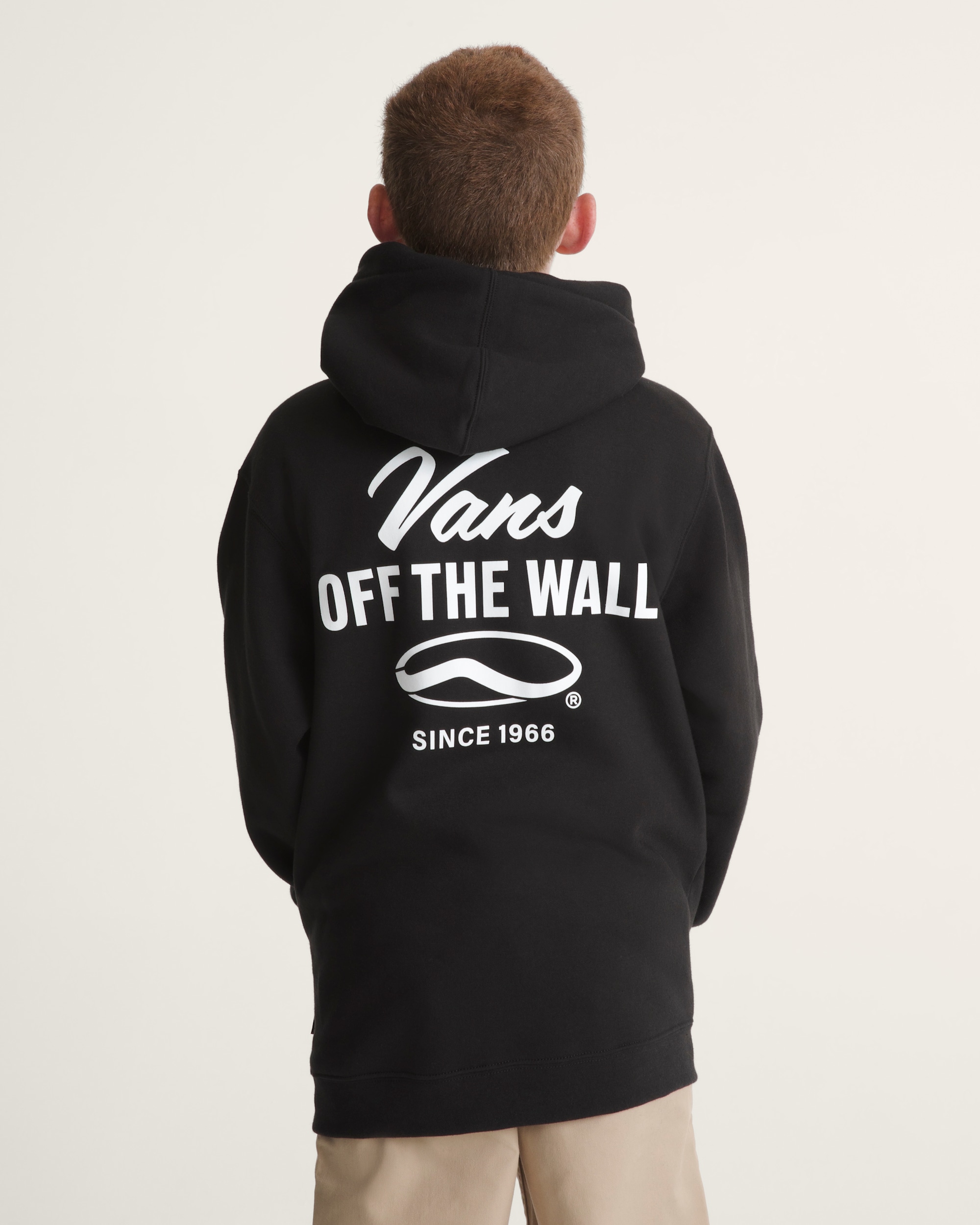 Kids Vans Repair Shop Pullover Hoodie VANS Black ALT3