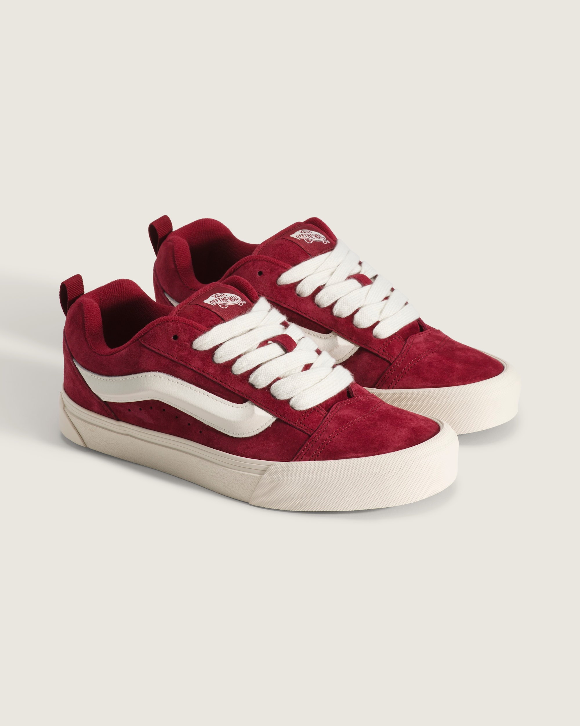 Knu Skool Shoe VANS Bordeaux Red ALT1