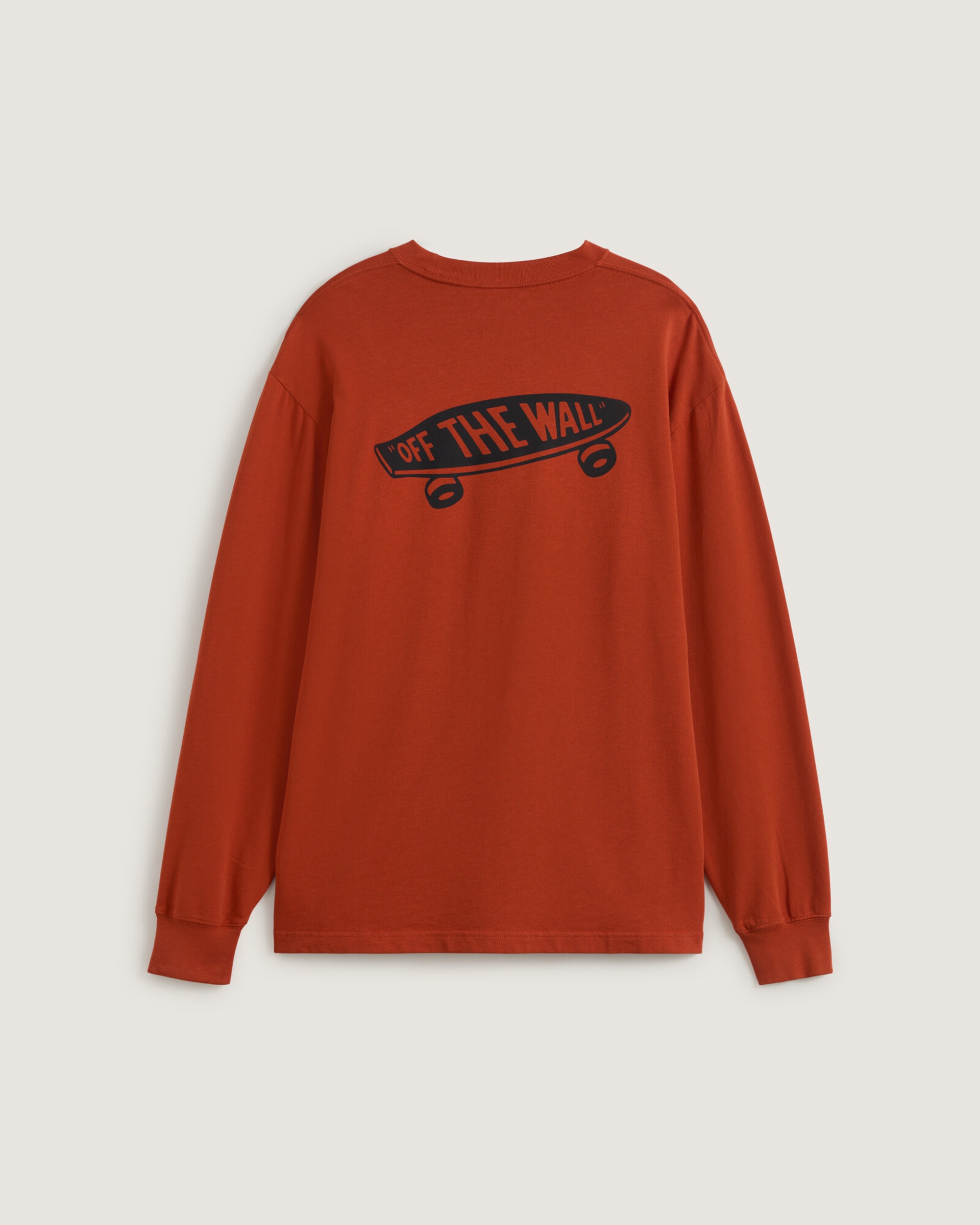 Premium Long Sleeve Graphic TShirt VANS Burnt Orange ALT1
