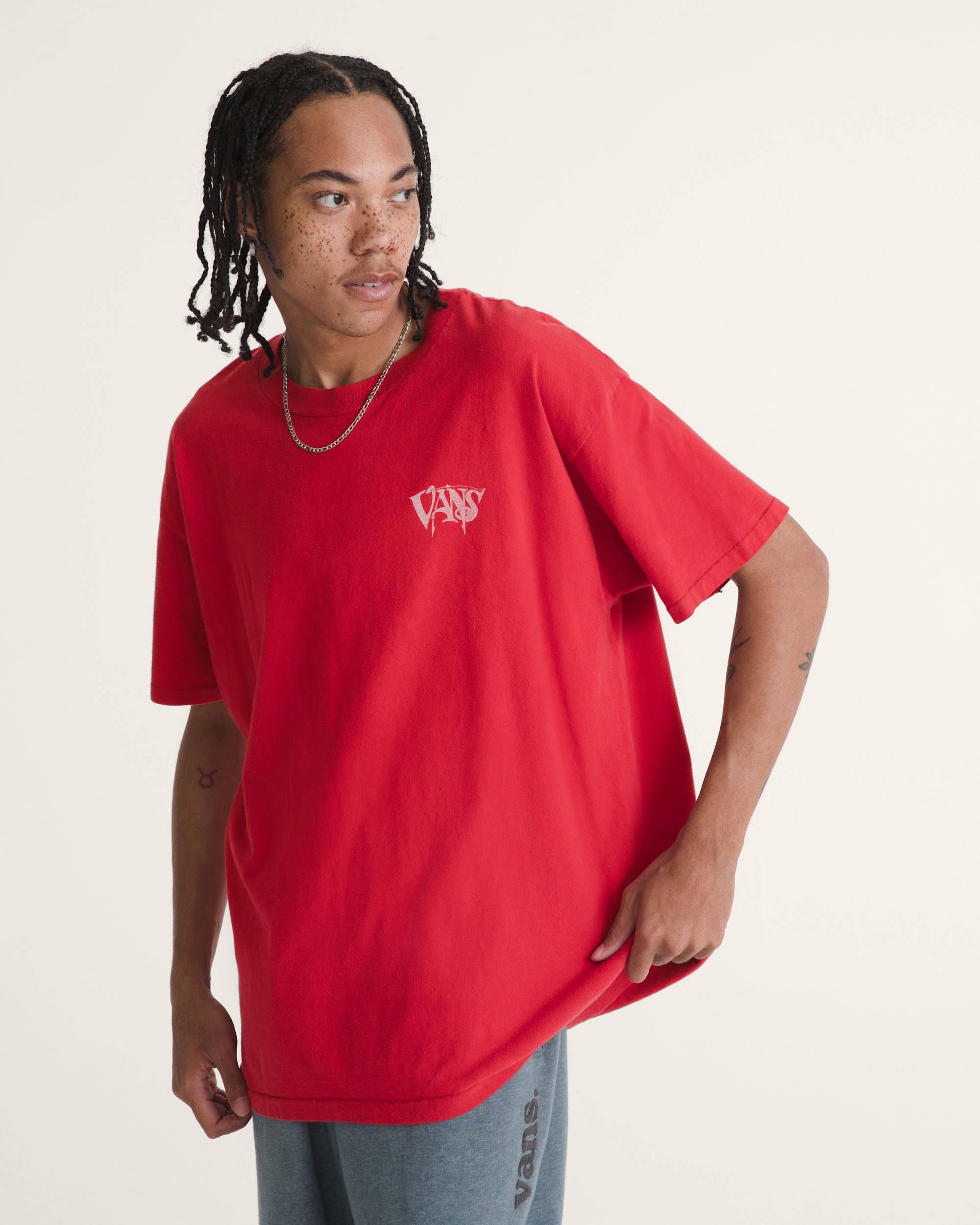 Waffle Shop Optic Eye TShirt VANS Red ALT3